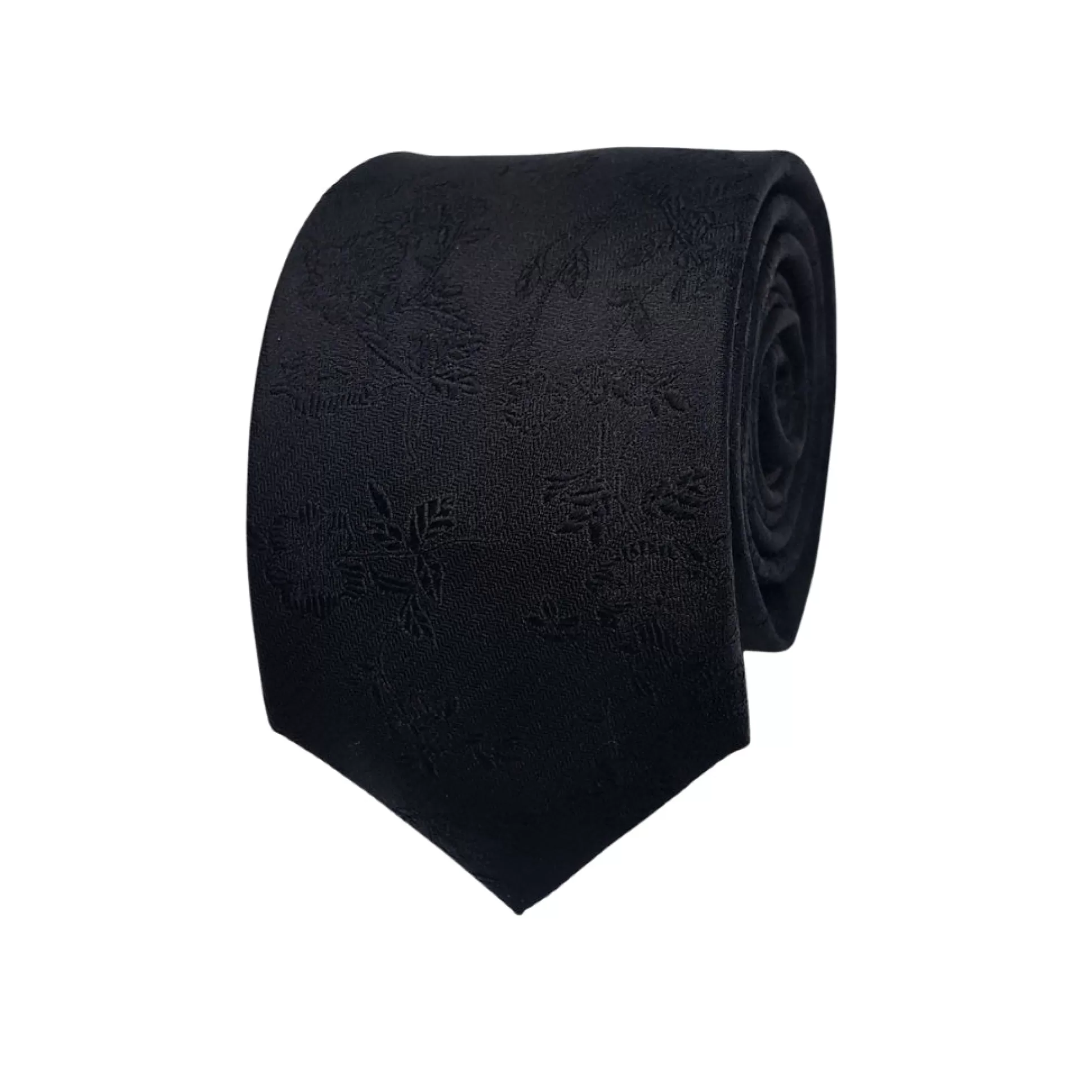 Sale Henry Bucks ABELARD Paisley Silk Tie BLACK