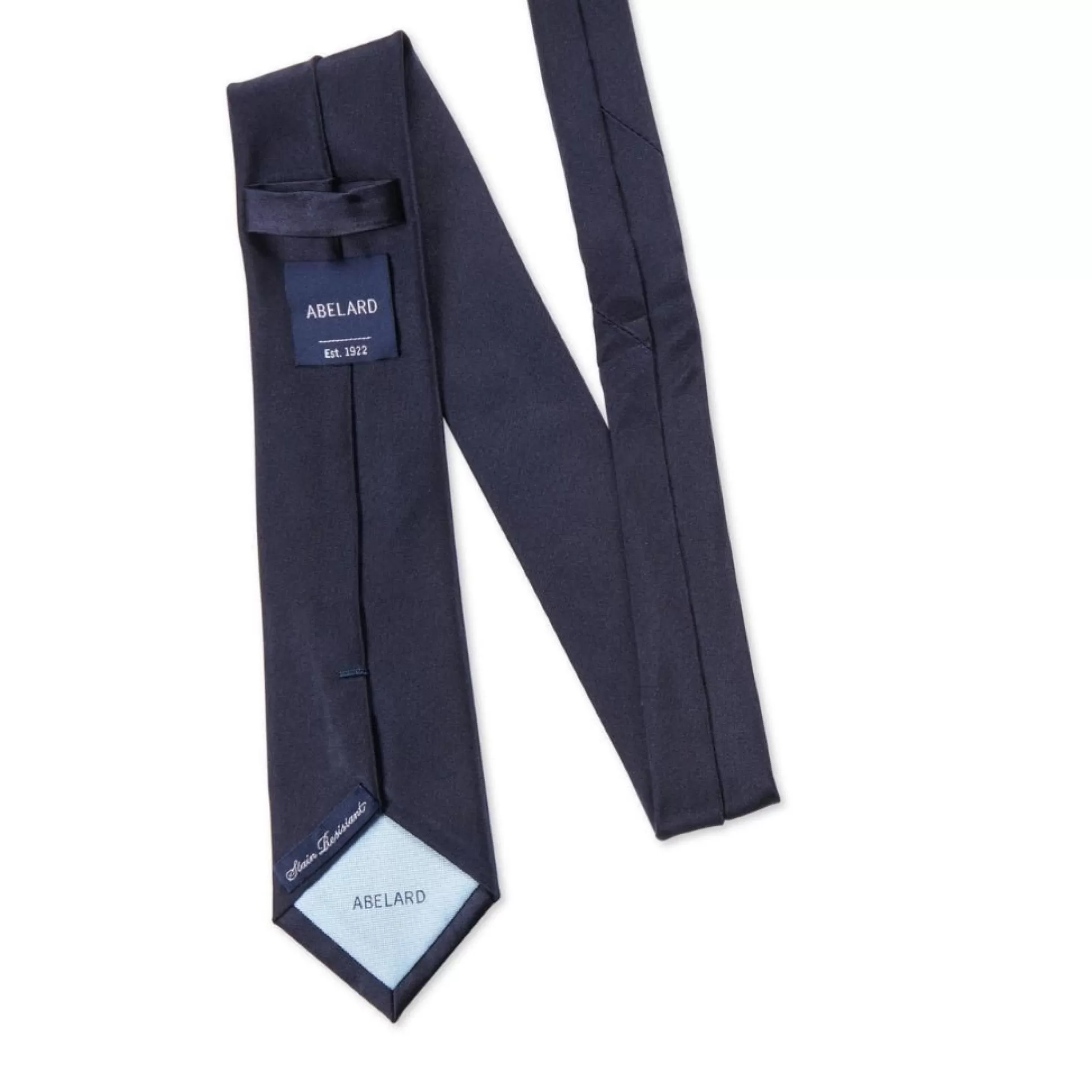 New Henry Bucks ABELARD Plain Tie BLUE