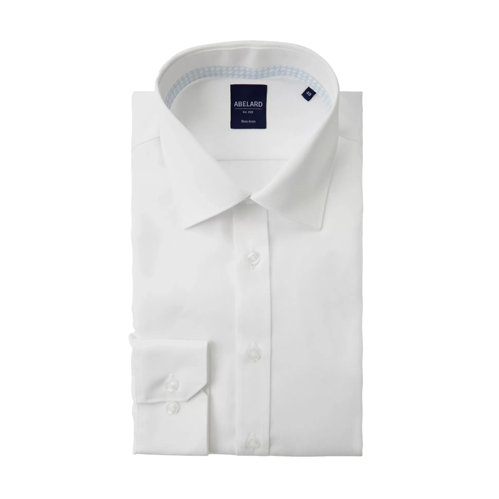 Best Henry Bucks ABELARD Super Non-Iron Cotton Twill Shirt WHITE SC-CLASSIC FIT