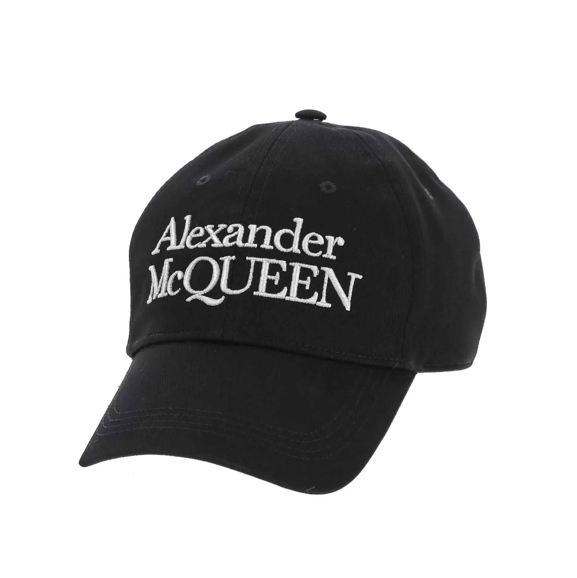 Online Henry Bucks ALEXANDER McQUEEN Cap BLACK/WHITE