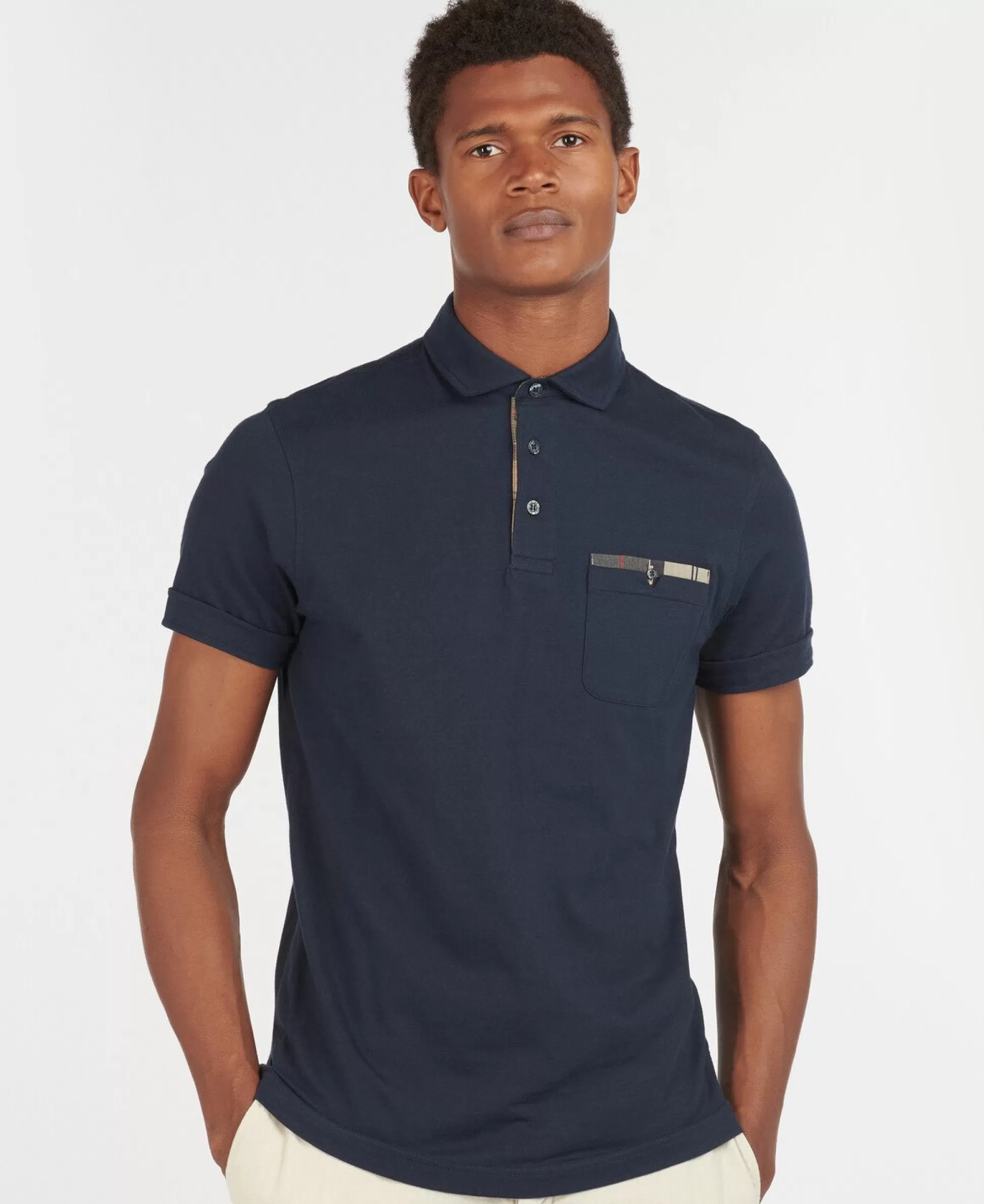 Store Henry Bucks BARBOUR Corpatch Polo NAVY