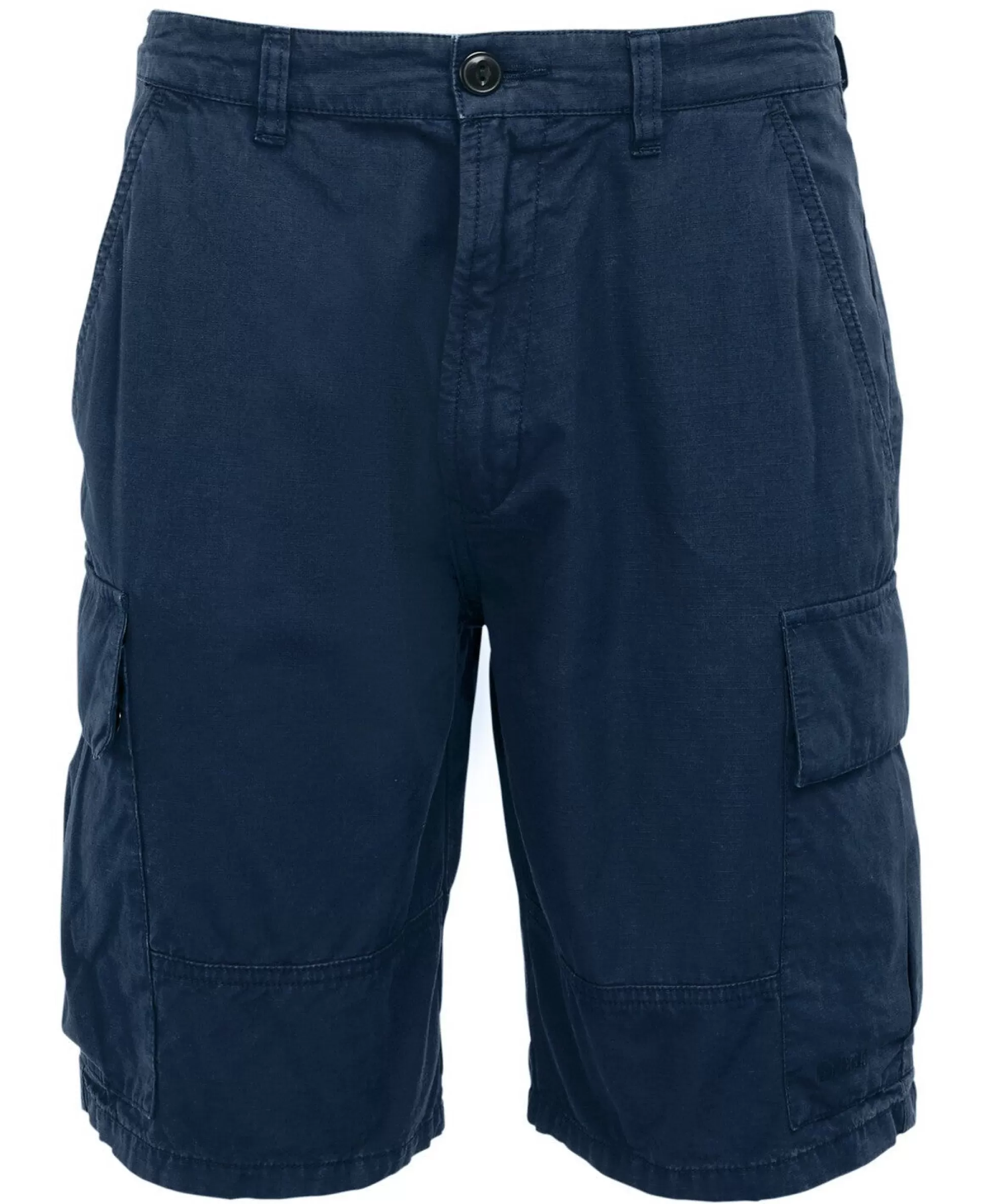 Shop Henry Bucks BARBOUR Essential Ripstop Cargo Shorts NAVY