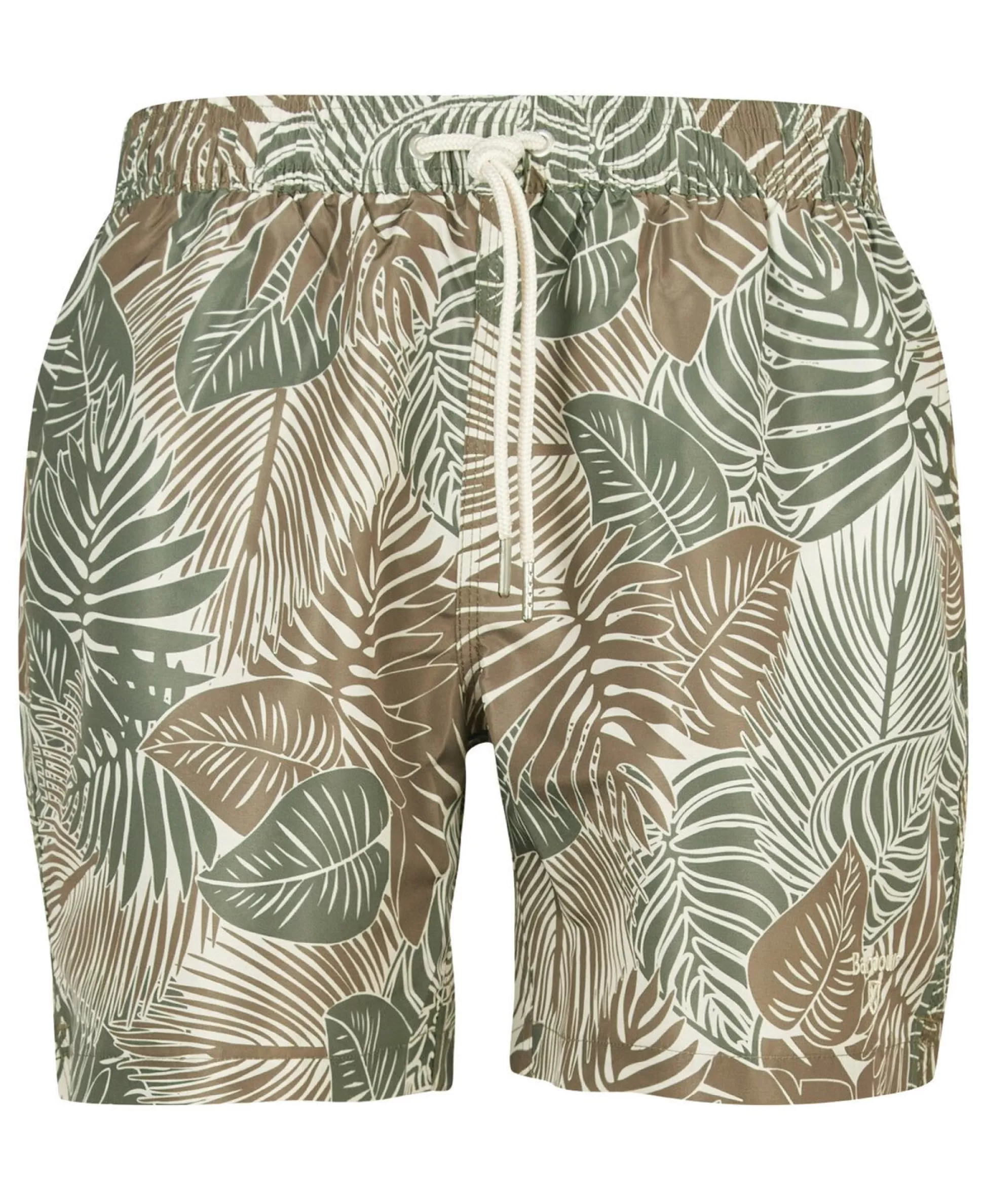 New Henry Bucks BARBOUR LEAF SWIM SHORT OLIVE