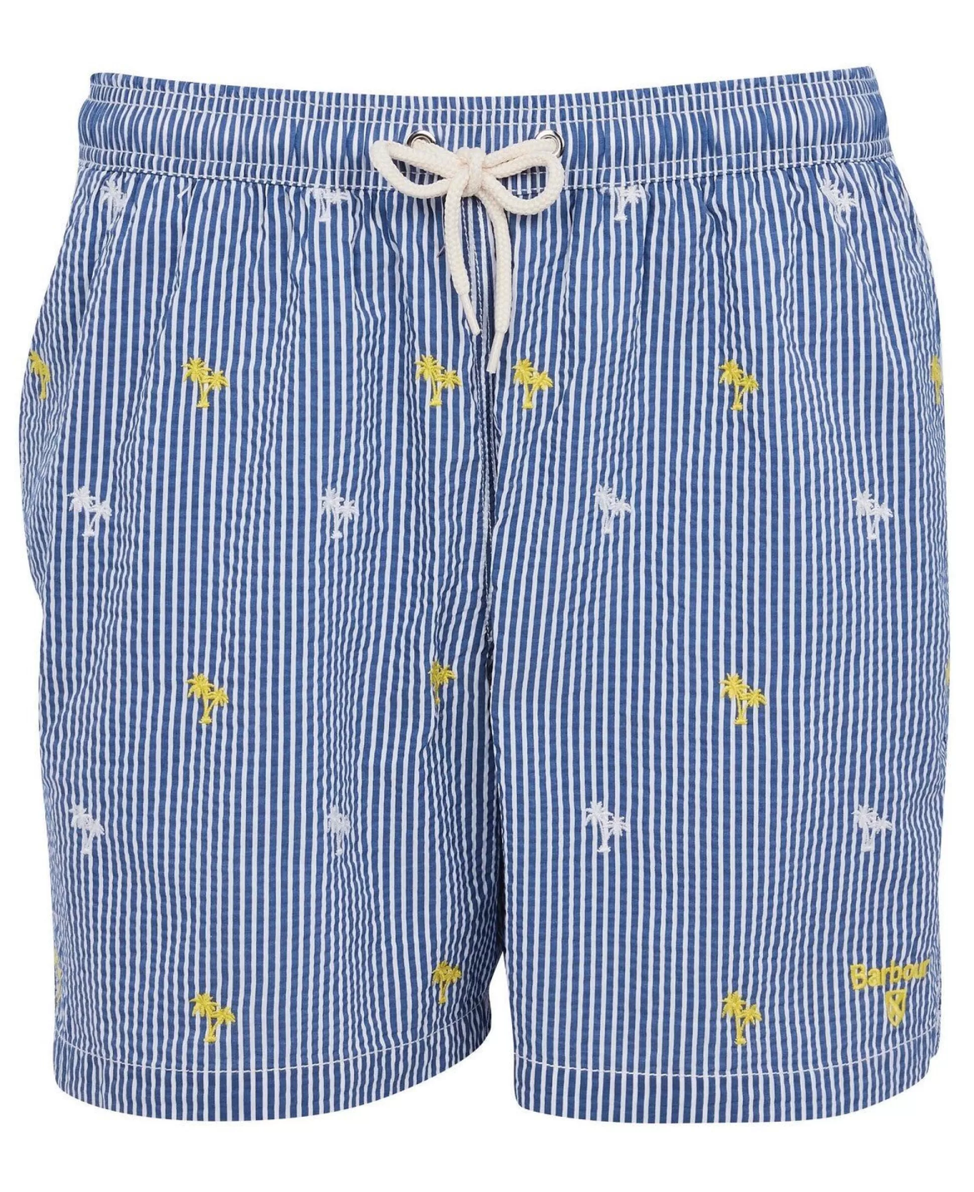 Cheap Henry Bucks BARBOUR Palm Stripe Swim Shorts NAVY