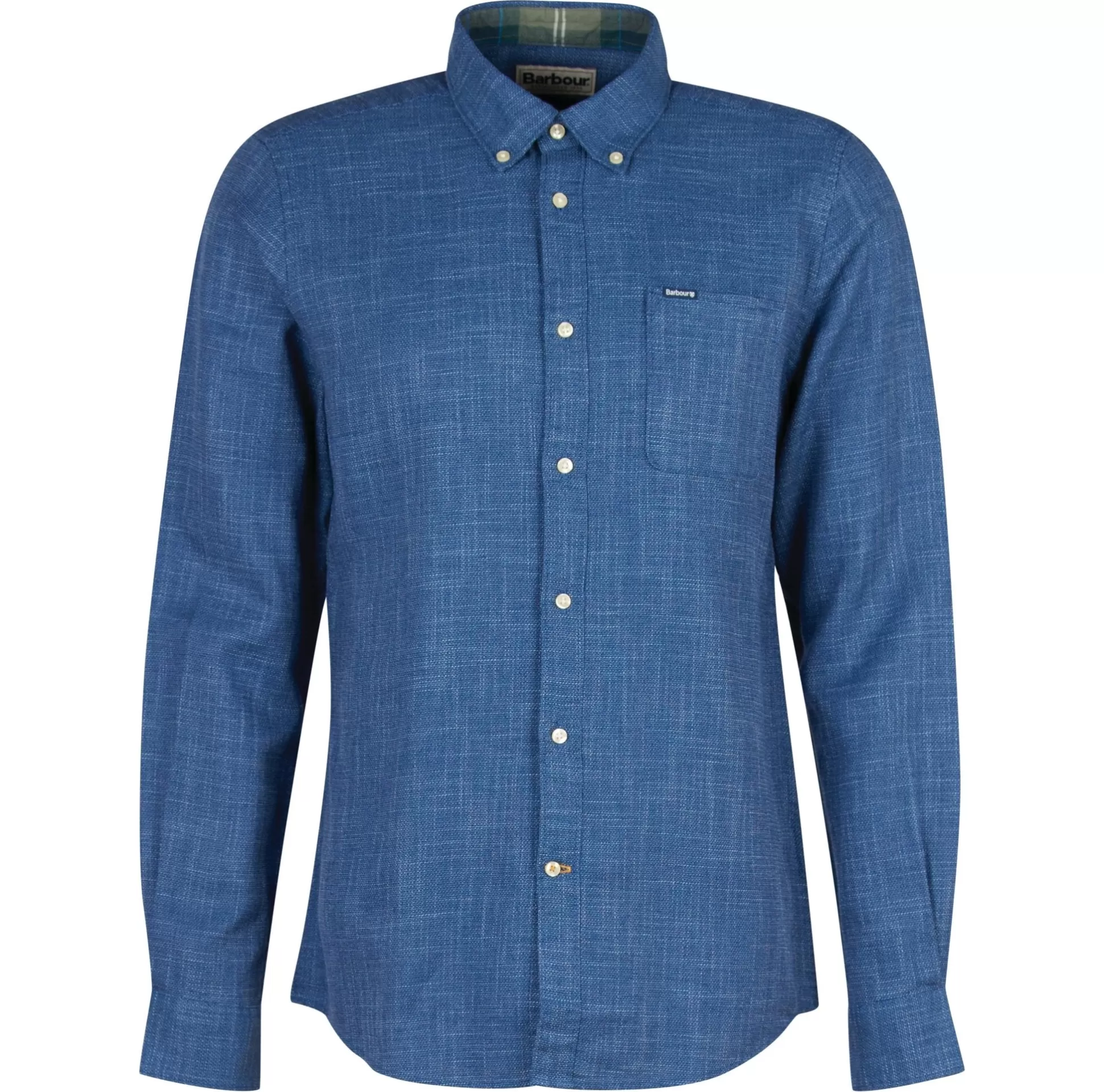 New Henry Bucks BARBOUR Ramport Tailored Shirt DENIM