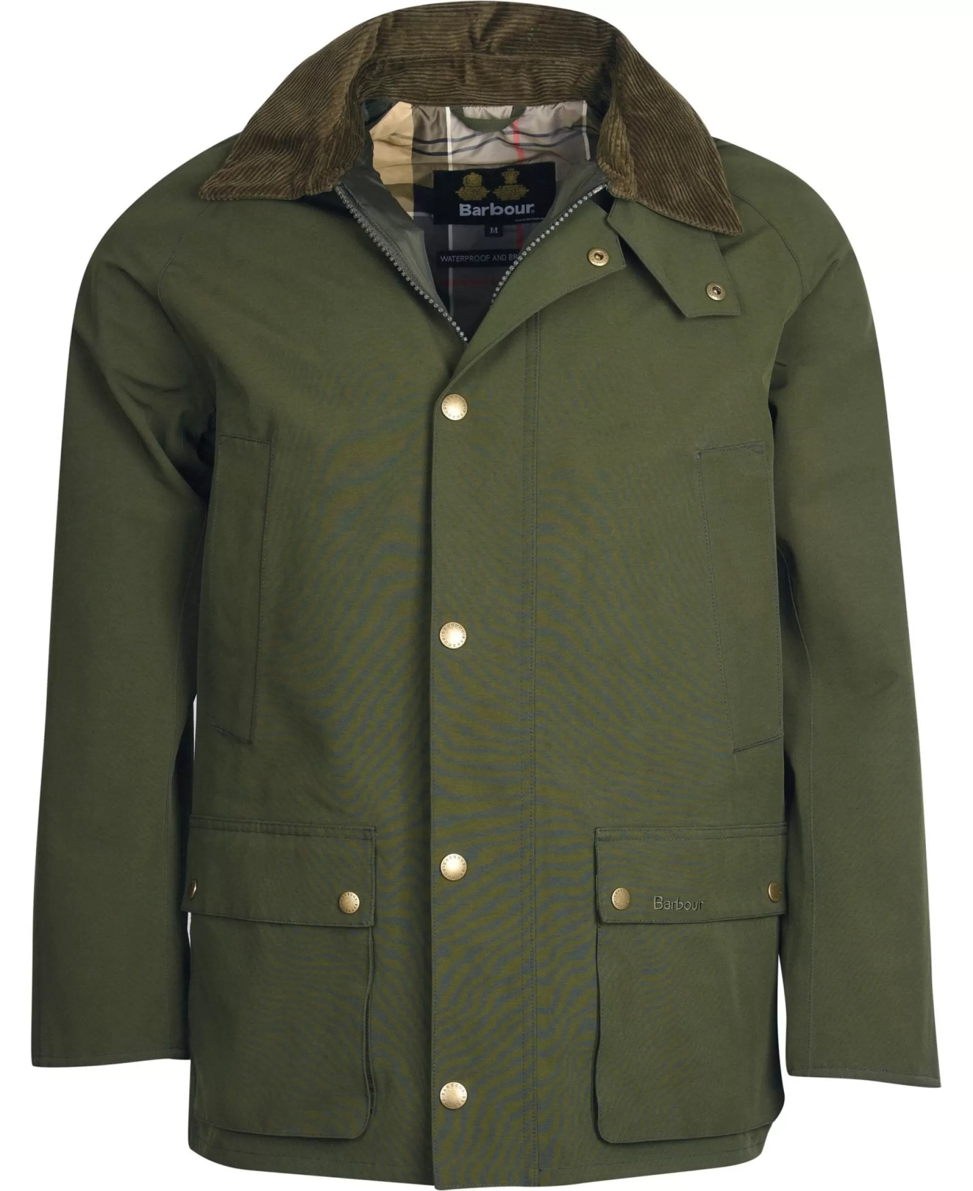 Best Henry Bucks BARBOUR Waterproof Ashby Jacket SAGE