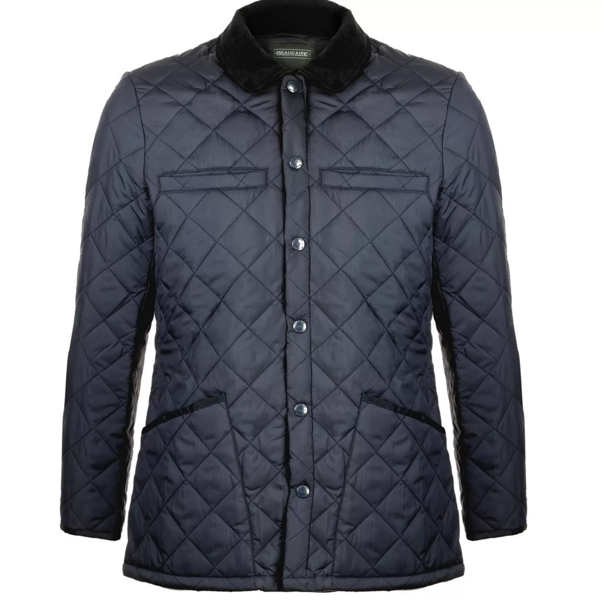 Fashion Henry Bucks BEAUCAIRE Bond Quilted Jacket NAVY REG