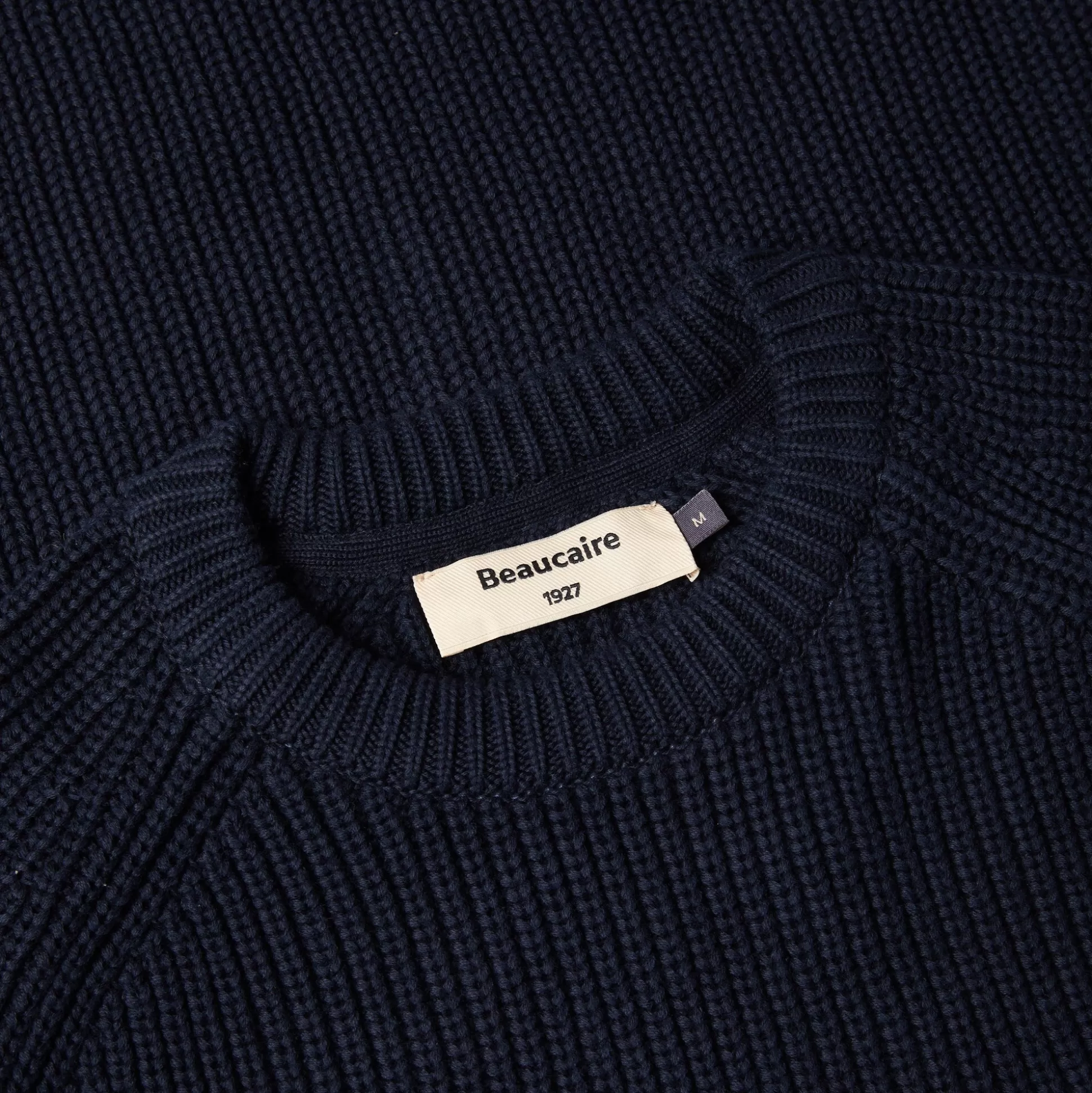 Best Henry Bucks BEAUCAIRE Crew Neck Sweater NAVY