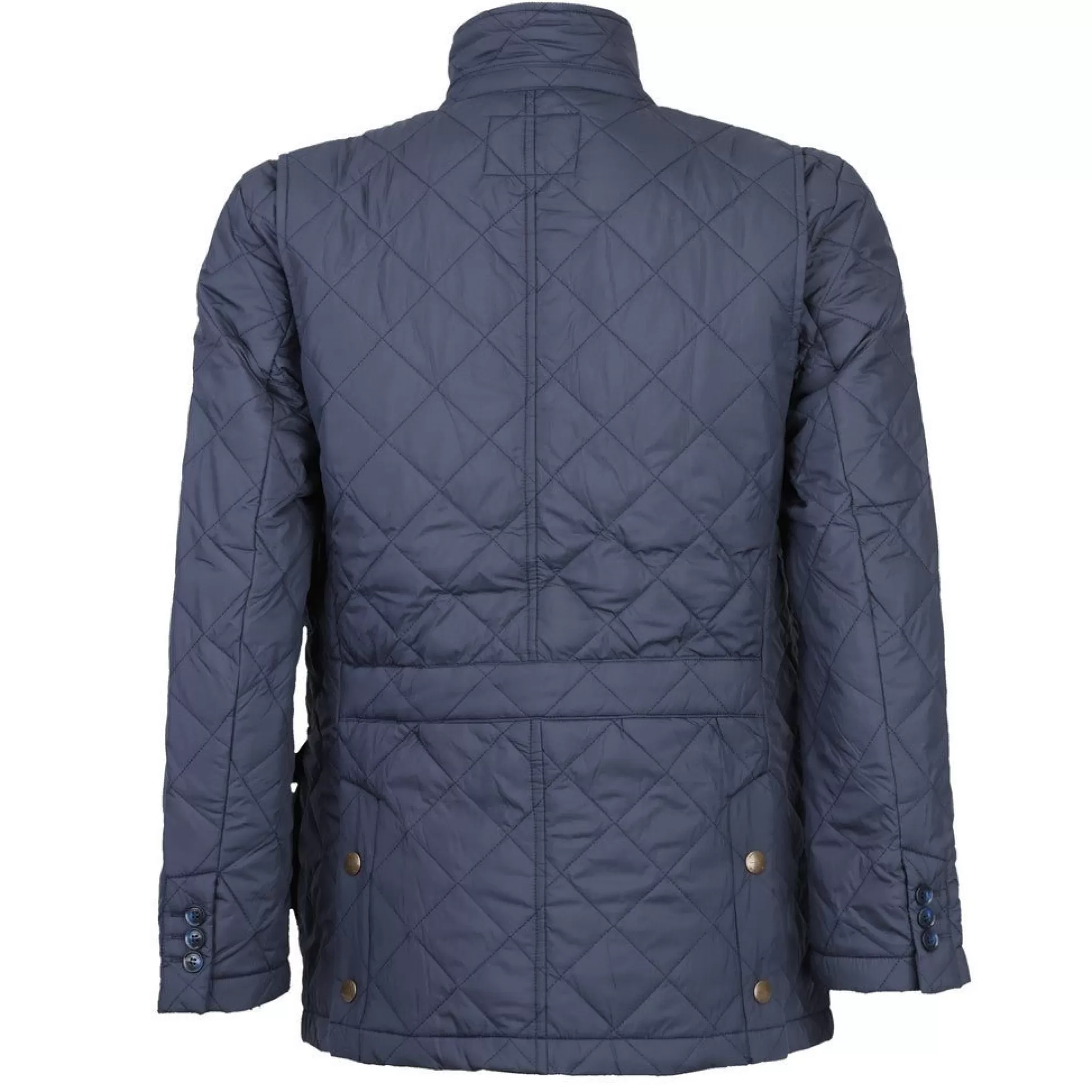 Best Sale Henry Bucks BEAUCAIRE James Quilted Jacket NAVY REG