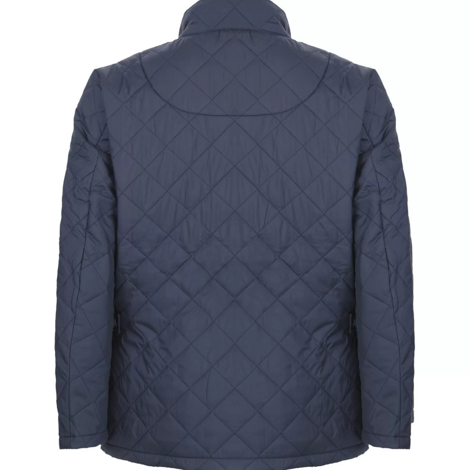 Shop Henry Bucks BEAUCAIRE Windsor Quilted Jacket NAVY REG