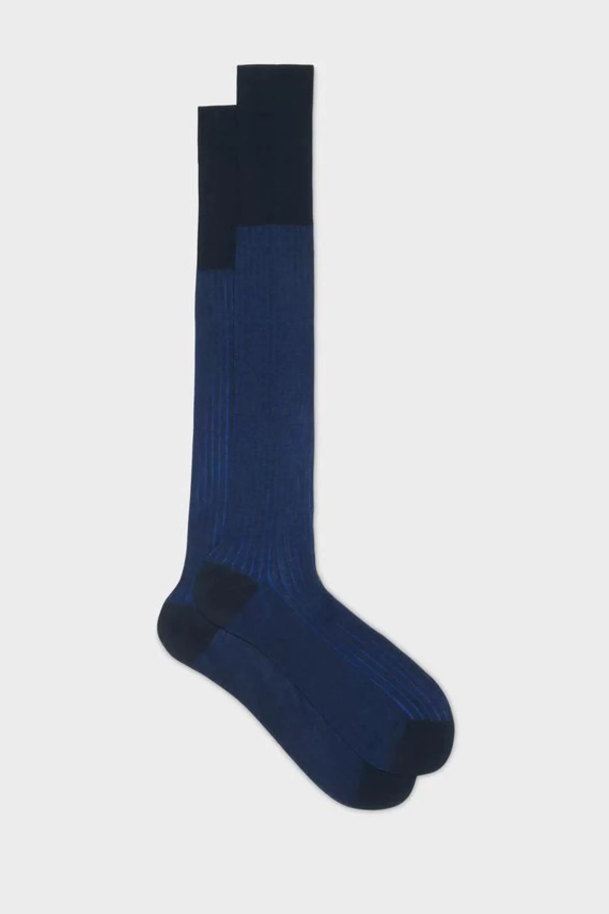 Sale Henry Bucks BRESCIANI Cotton Vanisee Sock NAVY/BLUE