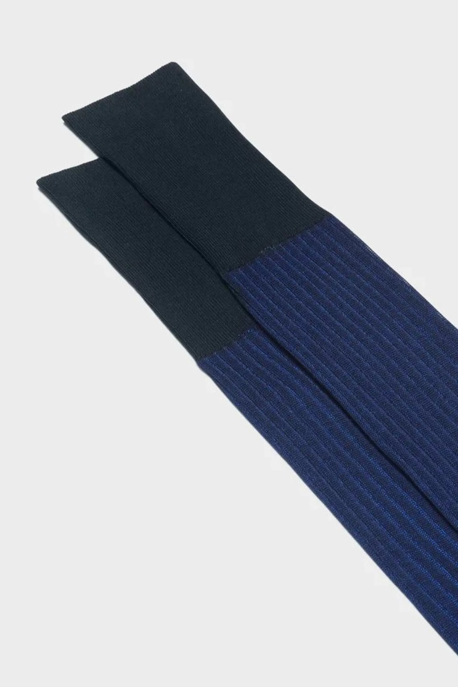 Sale Henry Bucks BRESCIANI Cotton Vanisee Sock NAVY/BLUE