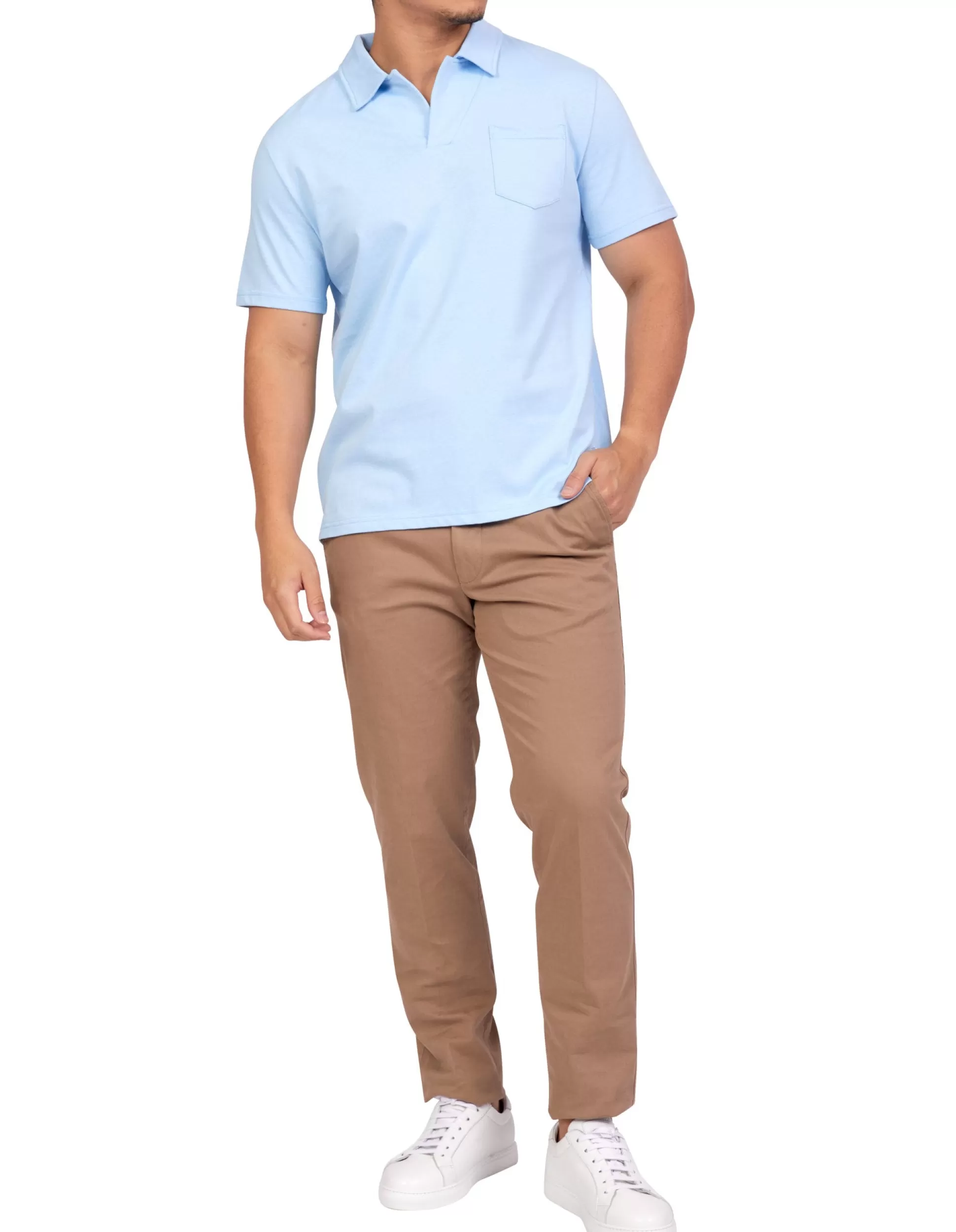 Best Henry Bucks Bucks Casual Grant Polo SKY