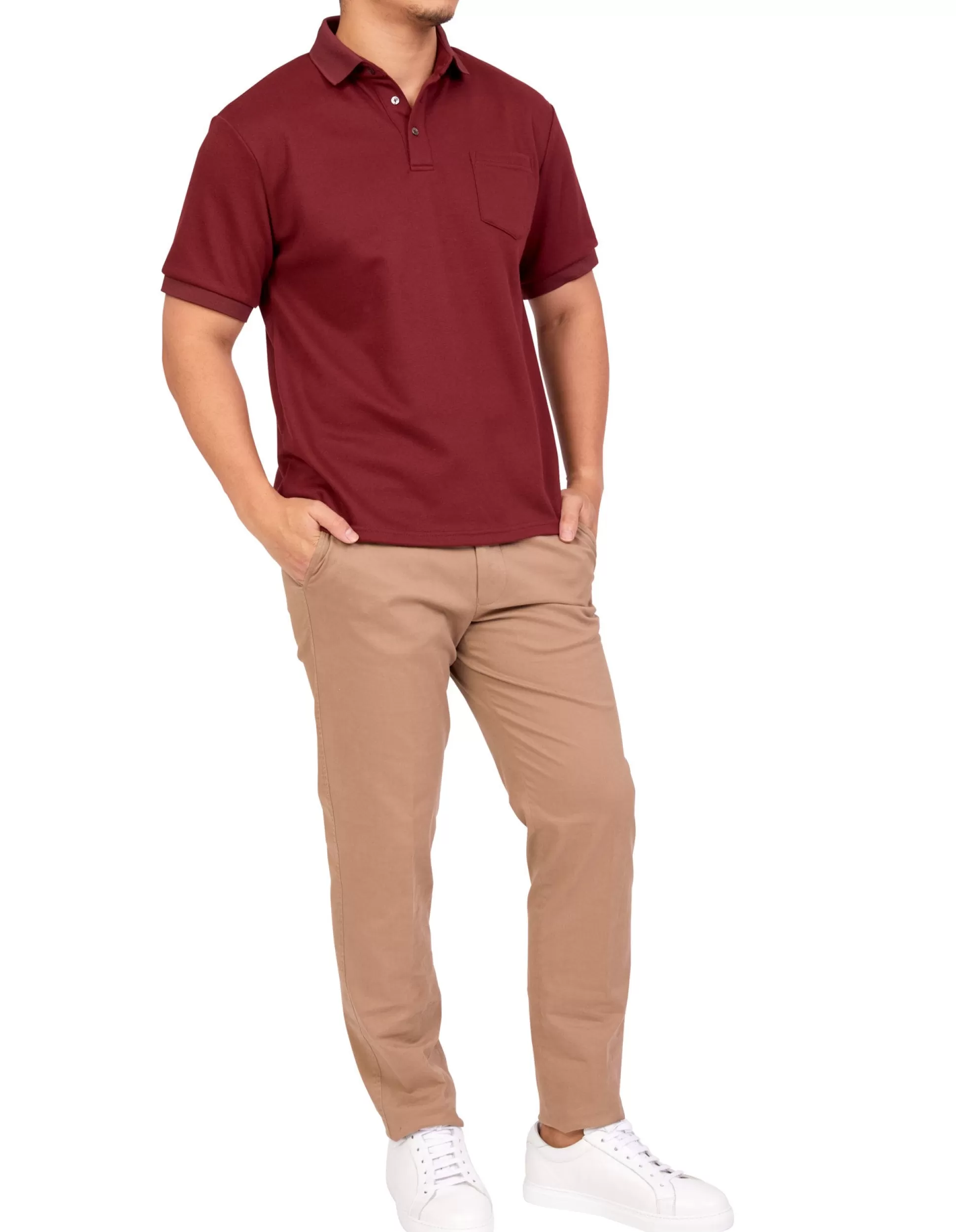 Store Henry Bucks Bucks Casual Mark Polo BORDEAUX