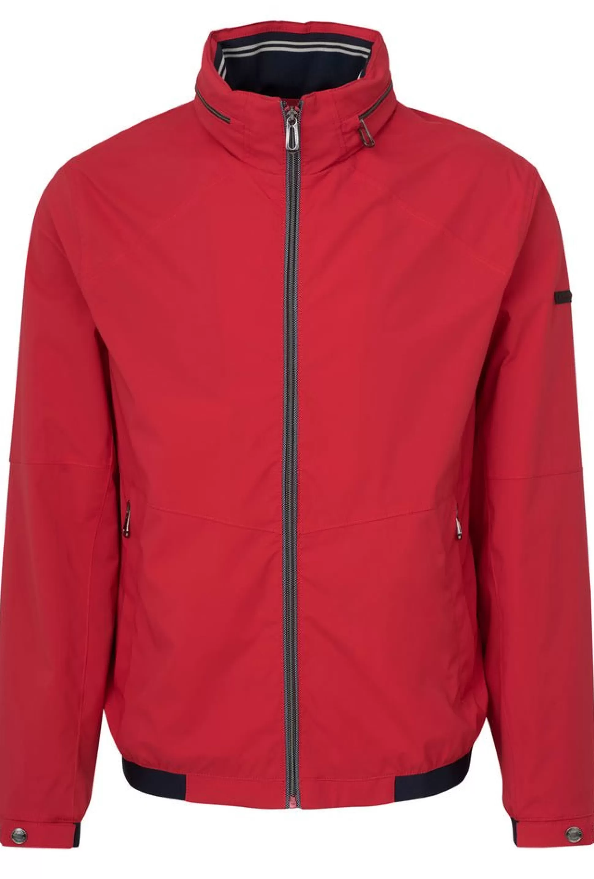 New Henry Bucks BUGATTI Full Zip Jacket RED