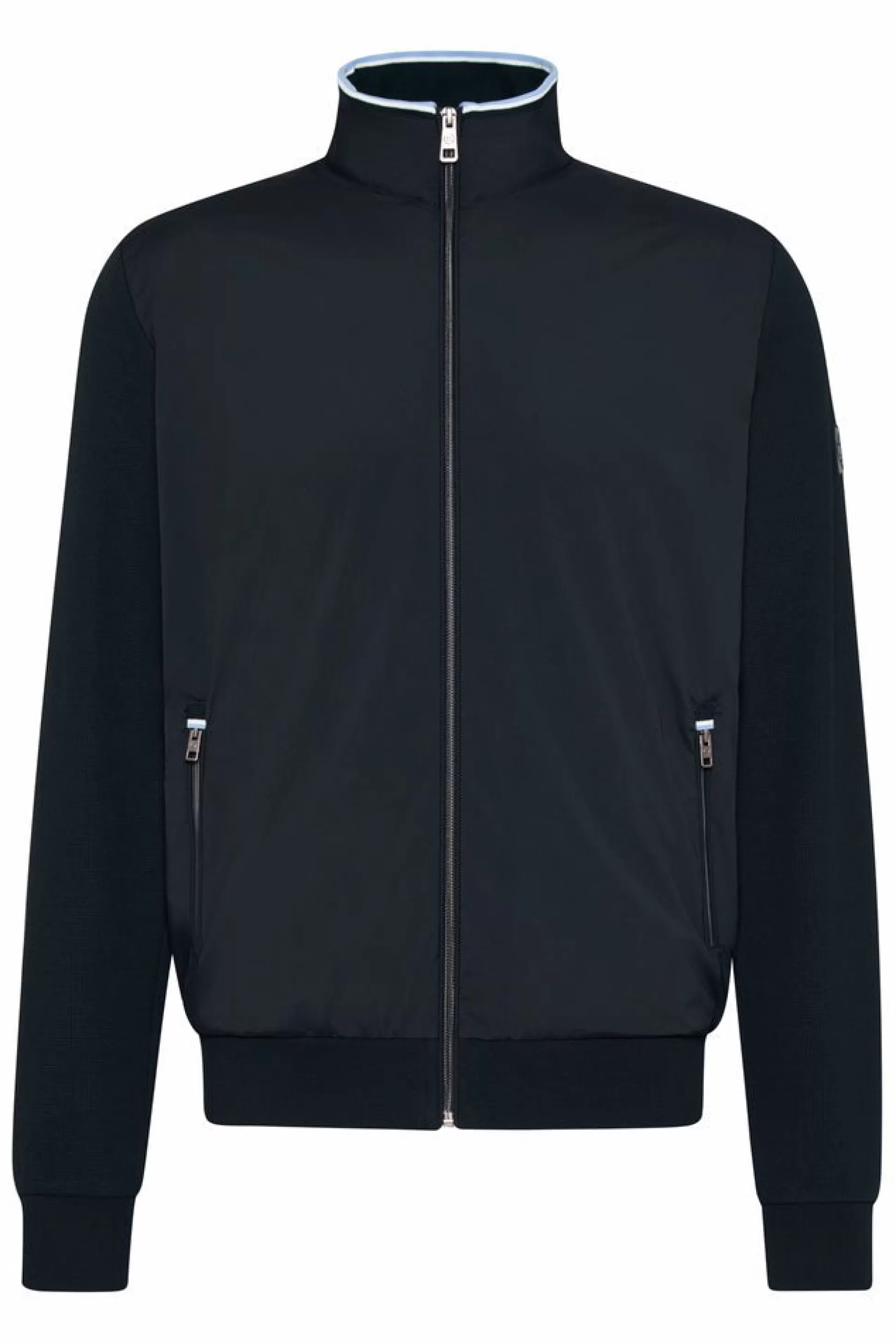 Best Henry Bucks BUGATTI Long Sleeve Jacket BLACK