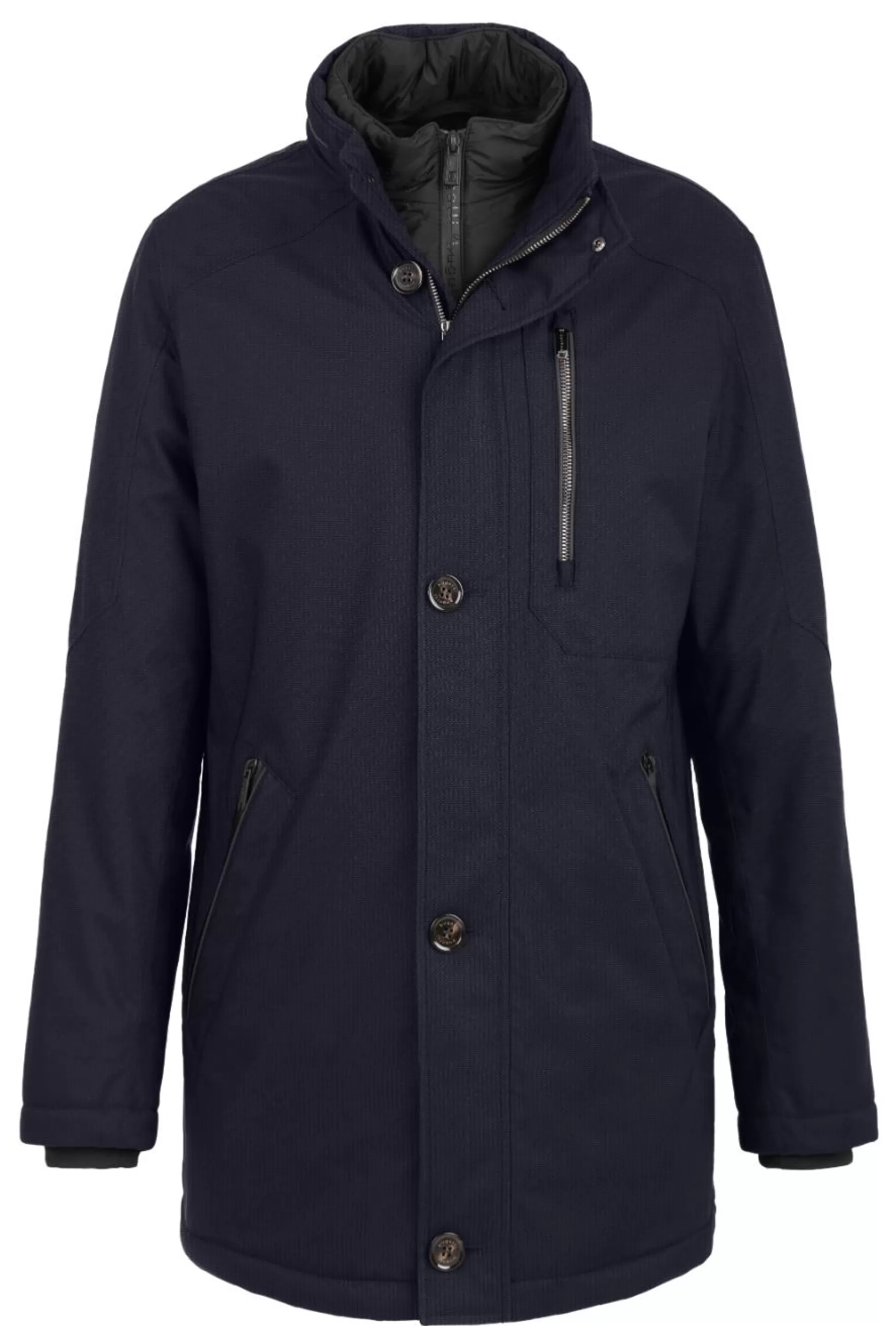 Discount Henry Bucks BUGATTI Men's Casual Jacket DARK NAVY