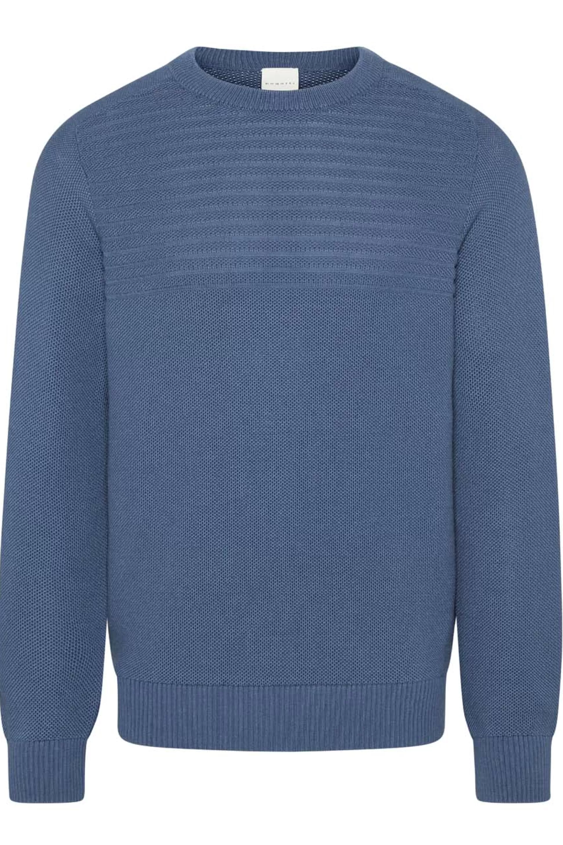 Best Henry Bucks BUGATTI Mens Long Sleeve Sweater BLUE