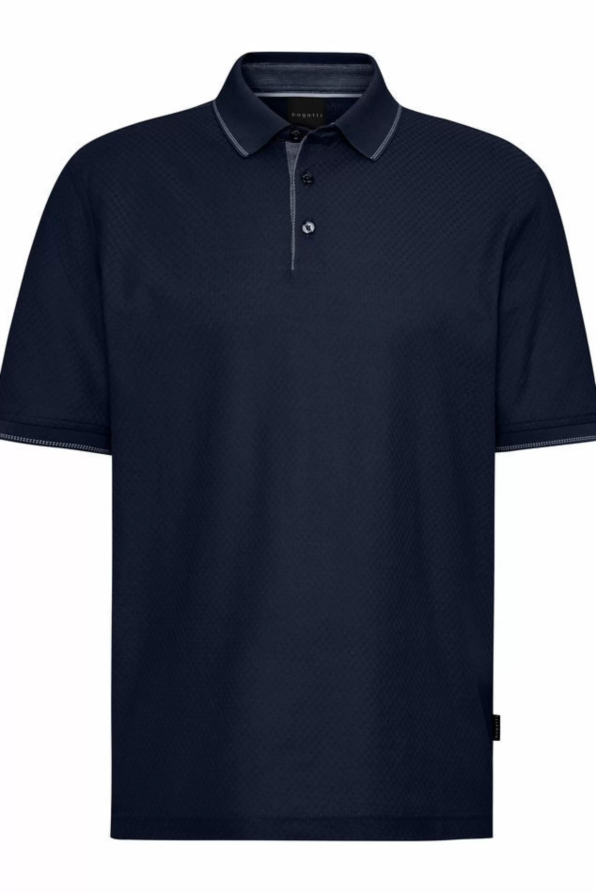 Online Henry Bucks BUGATTI Plain Short Sleeve Polo NAVY