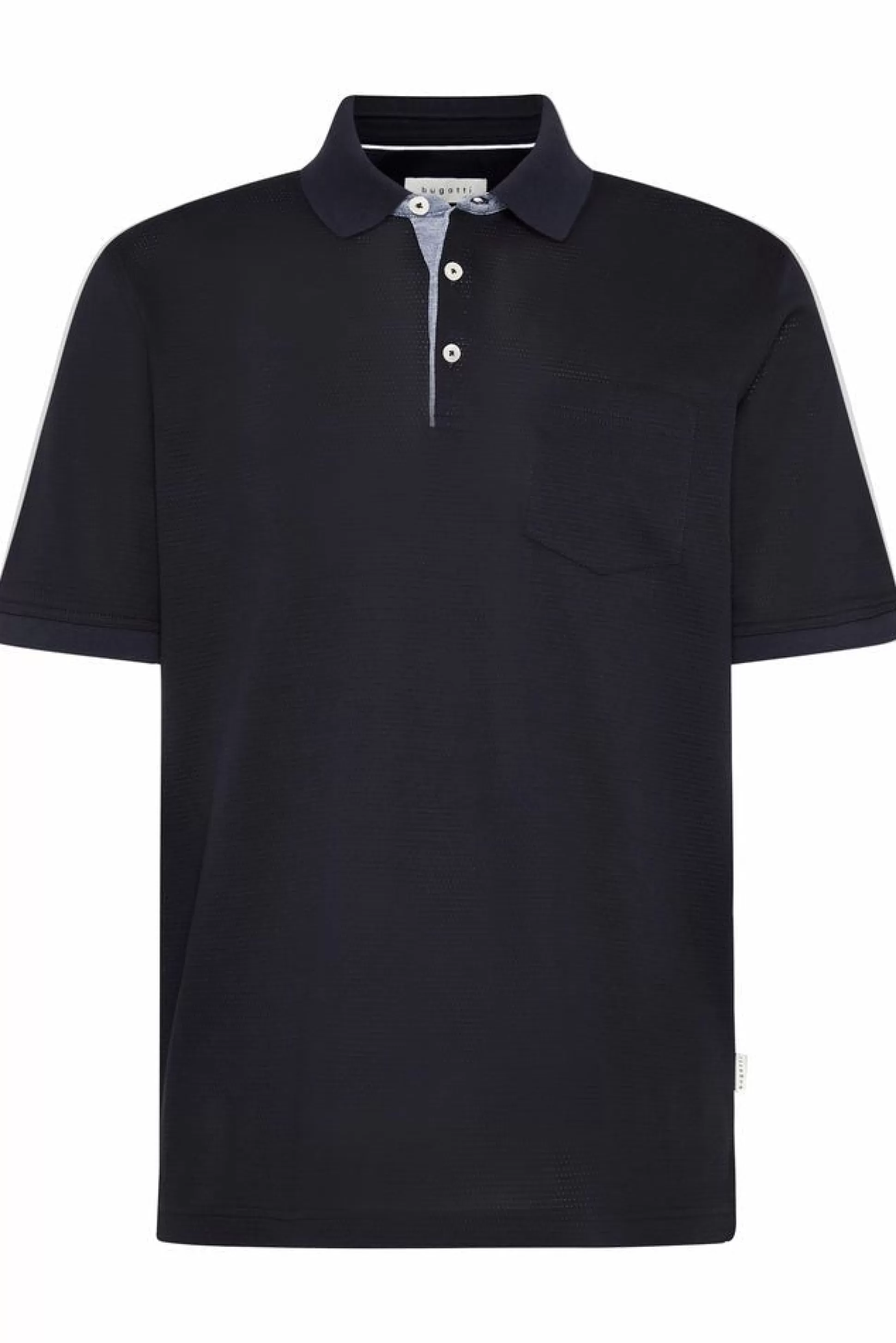 Sale Henry Bucks BUGATTI Soft Knit Polo BLACK