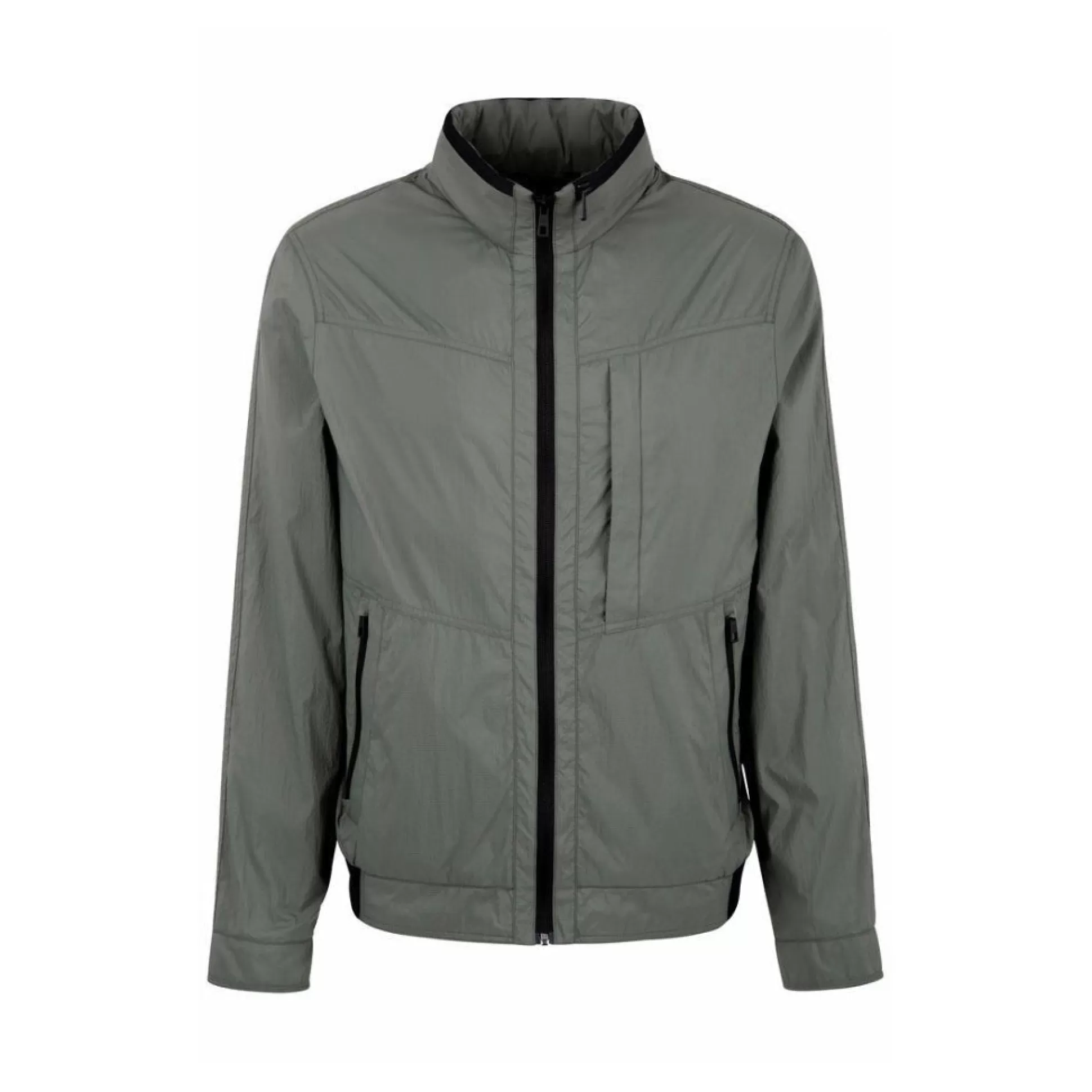 Best Henry Bucks BUGATTI Water Repellent Bomber Jacket OLIVE