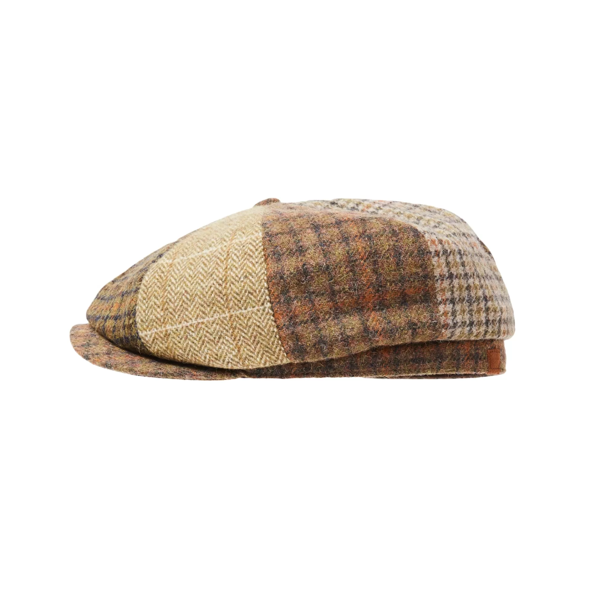 Outlet Henry Bucks CITY HATTERS Adam Baker Boy Cap PATCHWORK