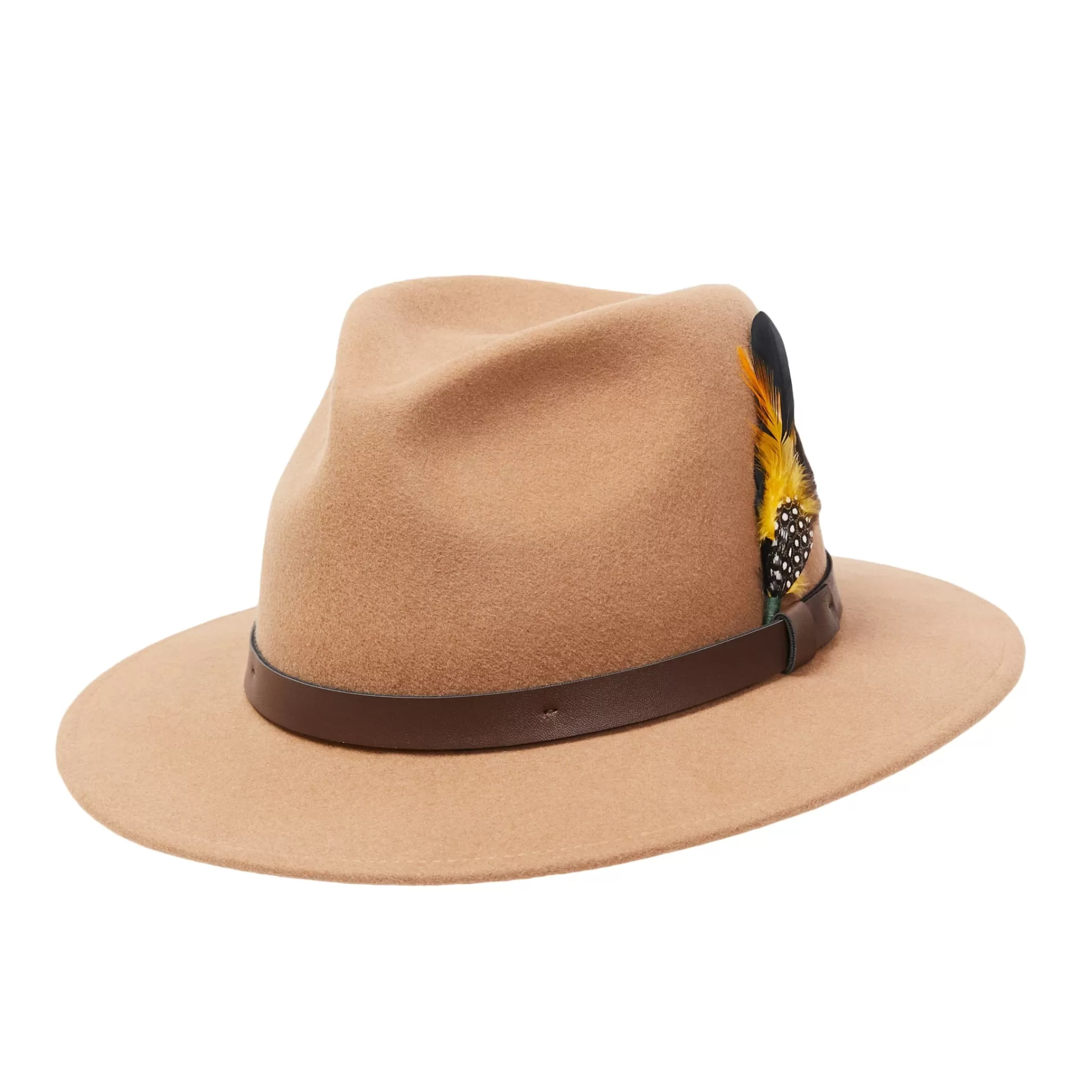 Best Henry Bucks CITY HATTERS David Fedora BROWN