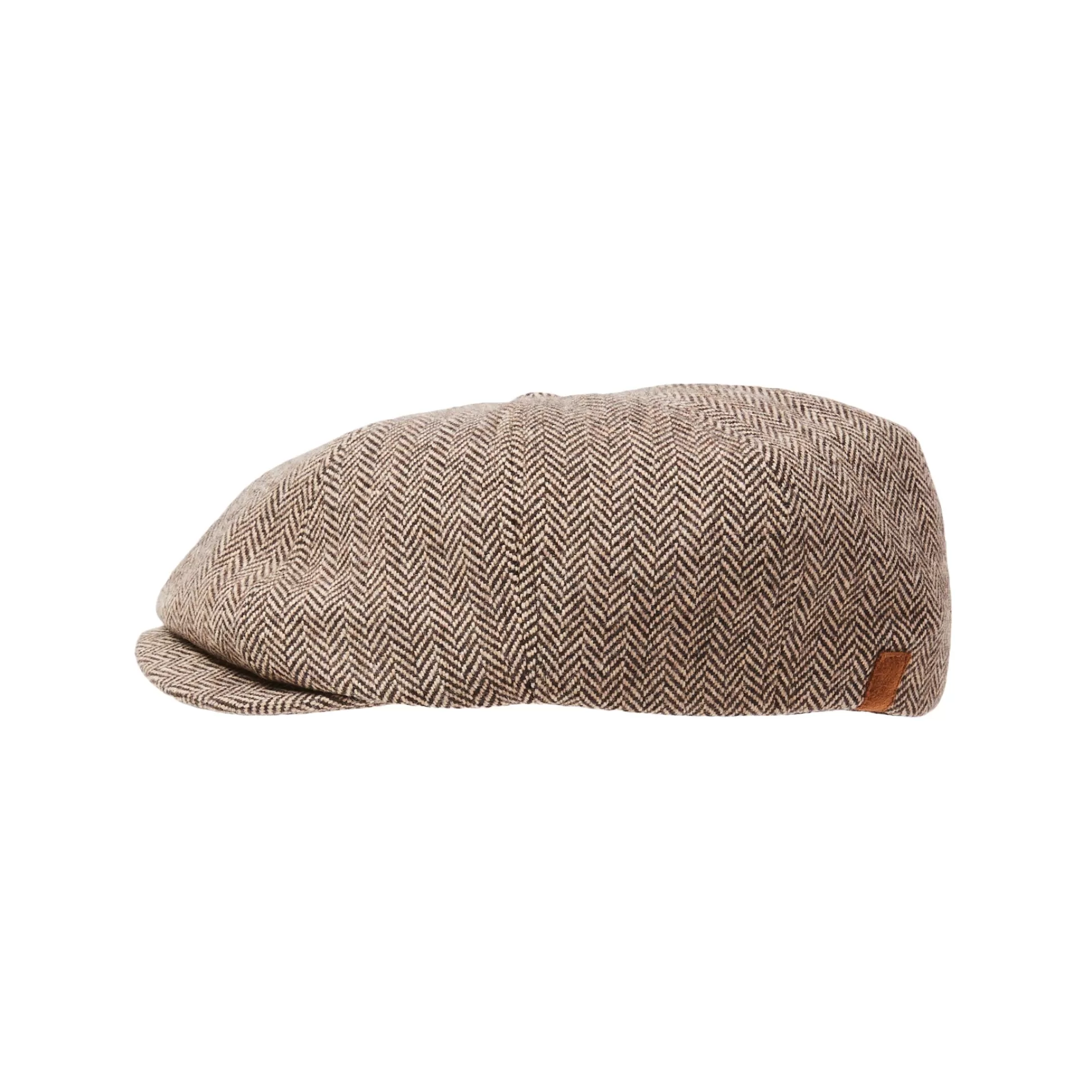 Store Henry Bucks CITY HATTERS Hudson Herringbone Cap BROWN