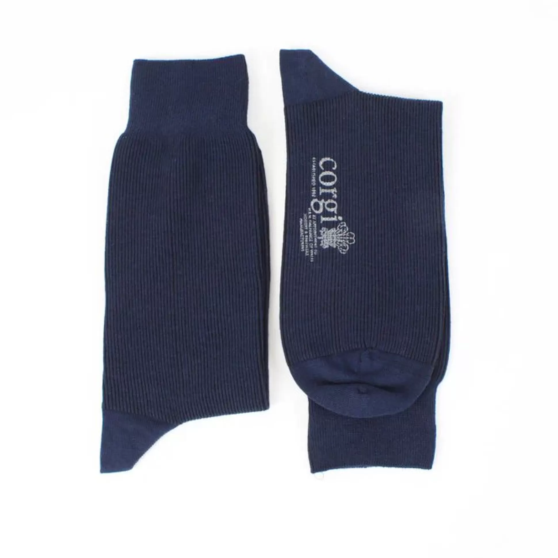 Store Henry Bucks CORGI LTWT COTTON PLAIN SOCKS NAVY