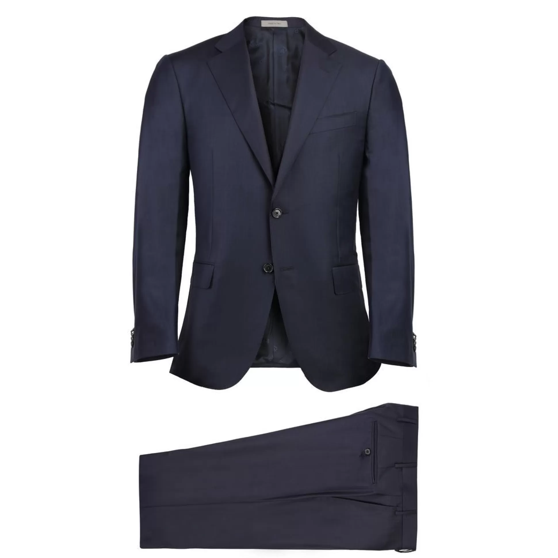 New Henry Bucks CORNELIANI Bi-stretch Leader Suit NAVY