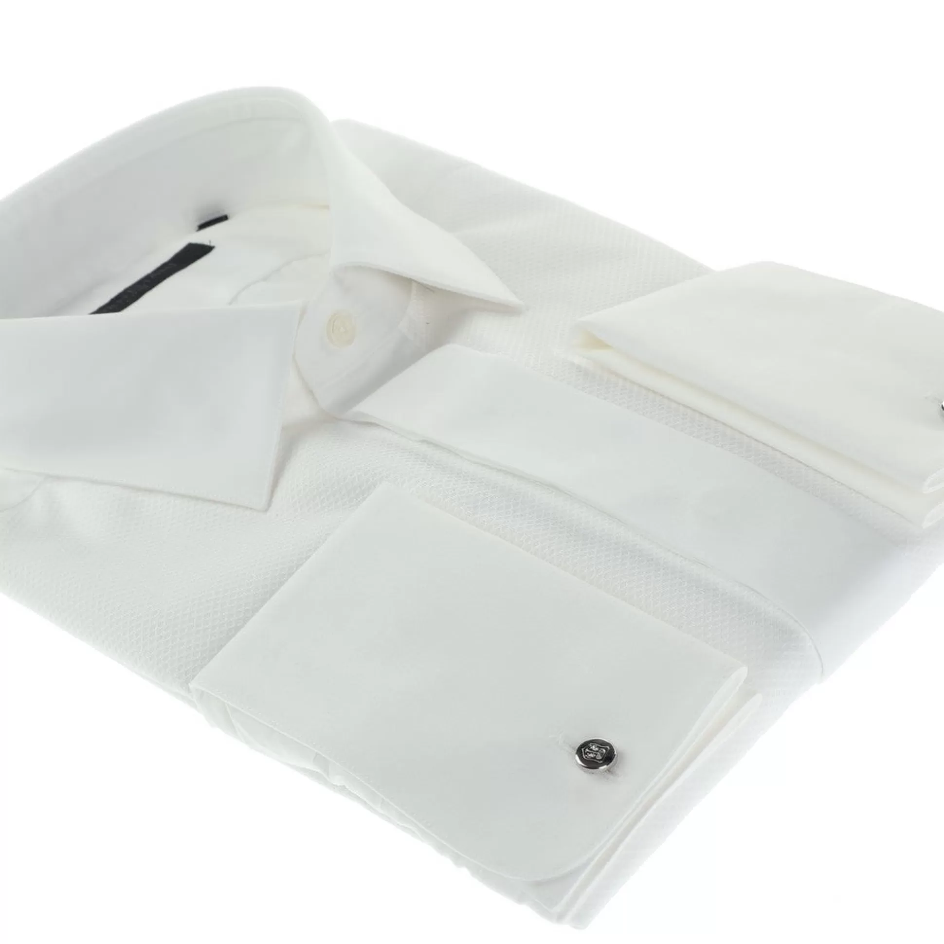 Hot Henry Bucks CORNELIANI Code Dinner Shirt WHITE