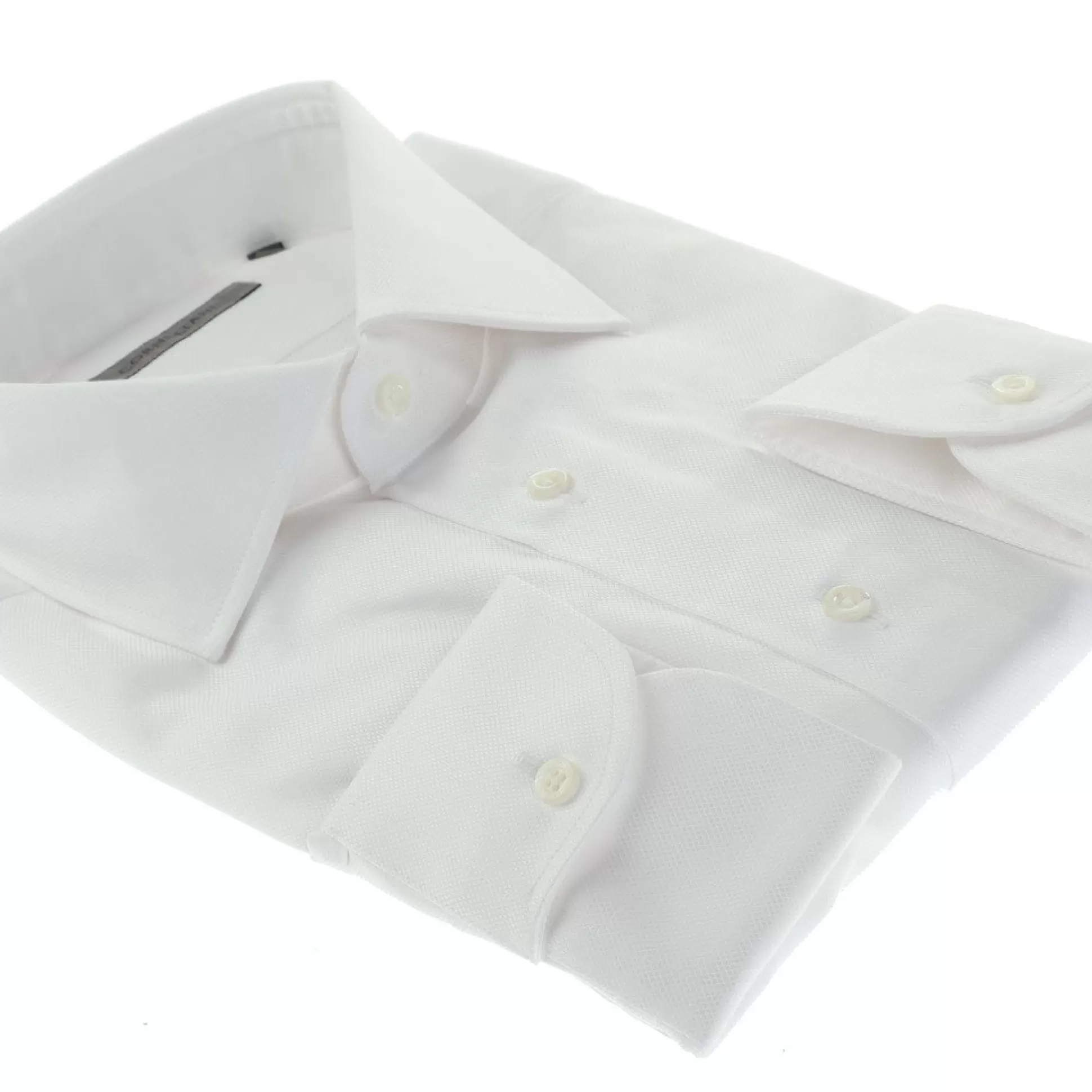 Cheap Henry Bucks CORNELIANI Dobby Business Shirt Single Cuff Tailored Fit WHITE WHITE SC-TAILORED FIT