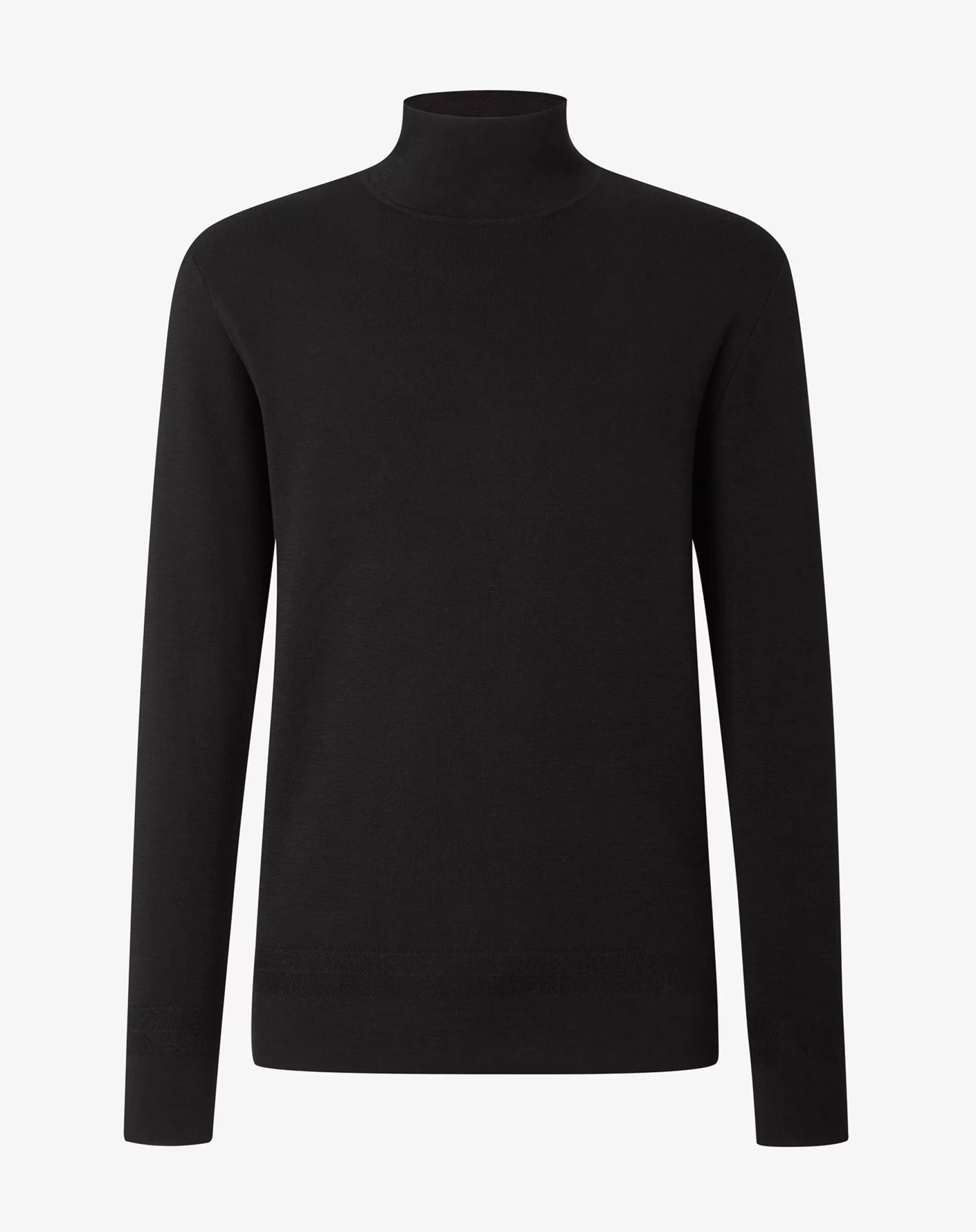 Outlet Henry Bucks CORNELIANI Extrafine Wool Turtleneck BLACK