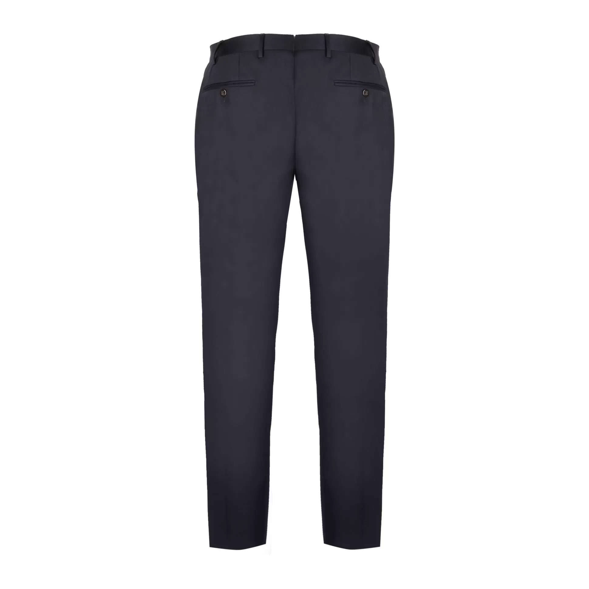 Sale Henry Bucks CORNELIANI Flat Front Trouser NAVY REG