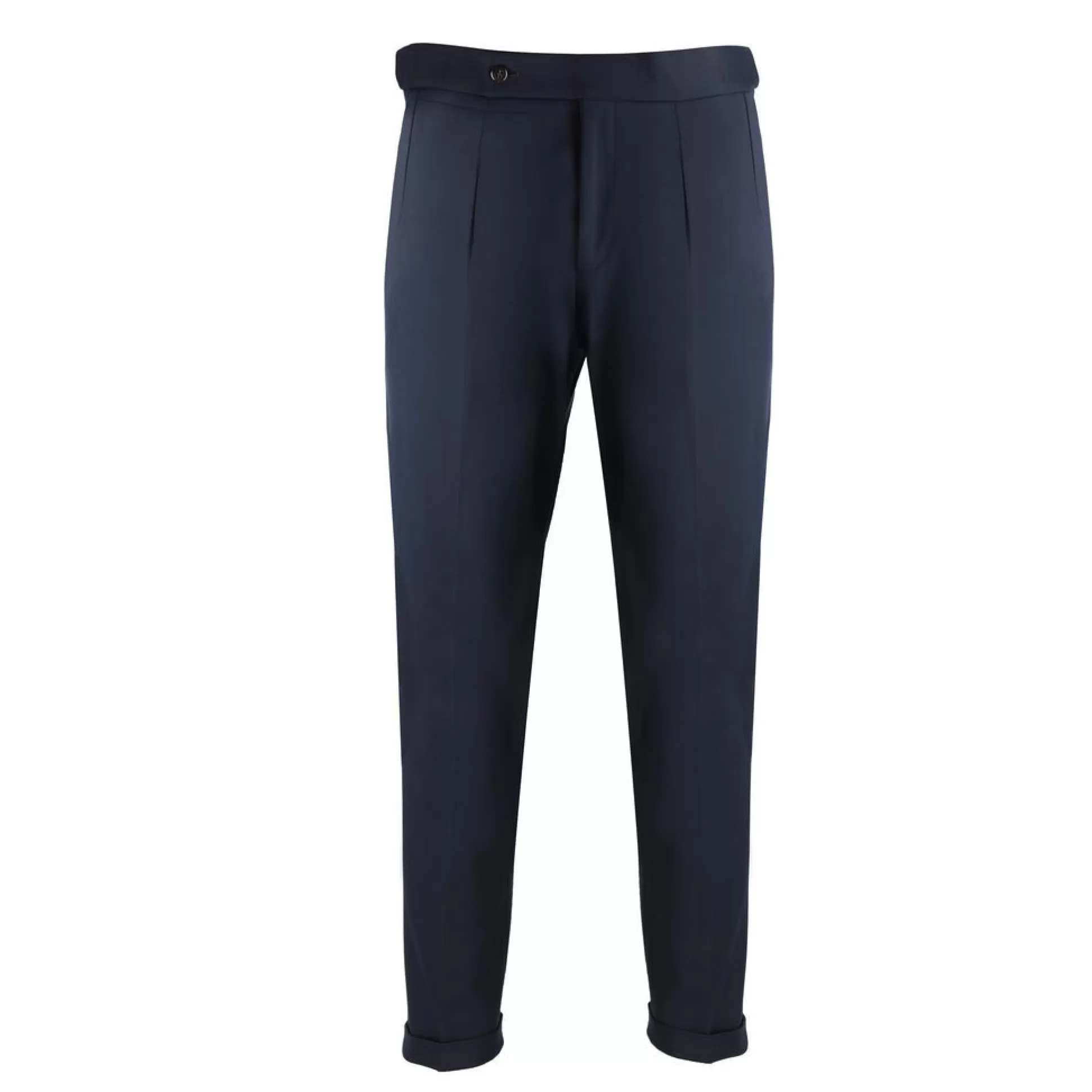 Flash Sale Henry Bucks CORNELIANI Pleat Stretch Trousers NAVY