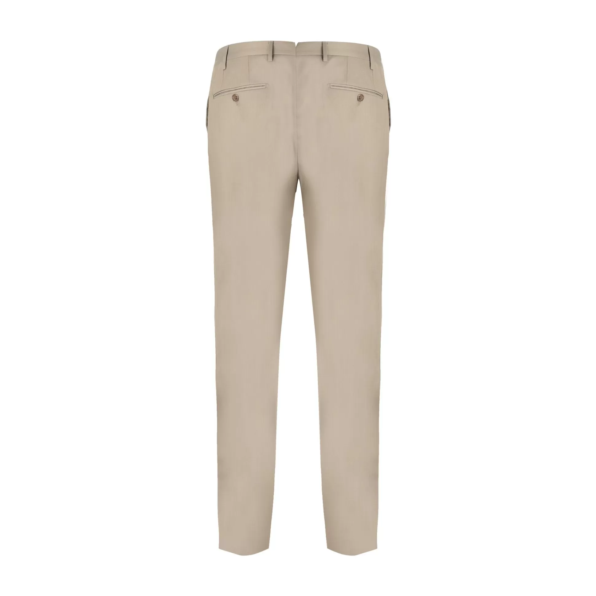 Hot Henry Bucks CORNELIANI Stretch Wool Trousers CAMEL REG