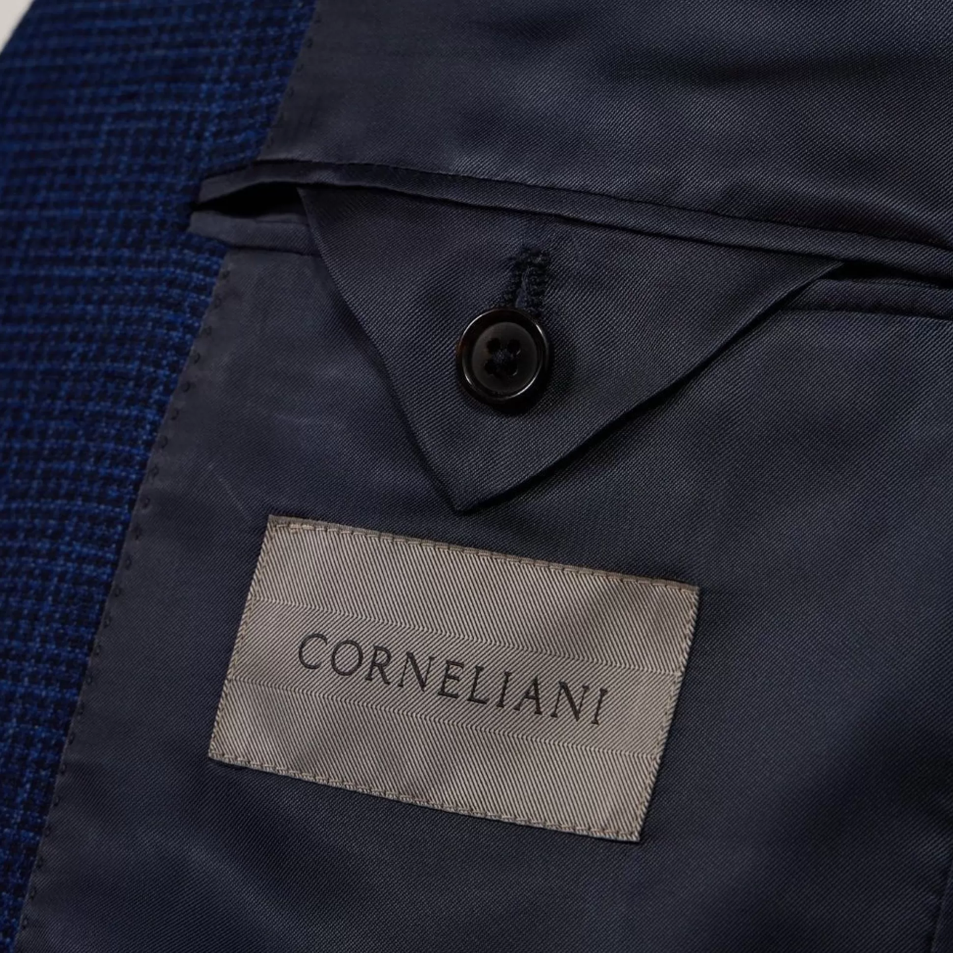 Sale Henry Bucks CORNELIANI Twill Blazer NAVY/BLUE REG