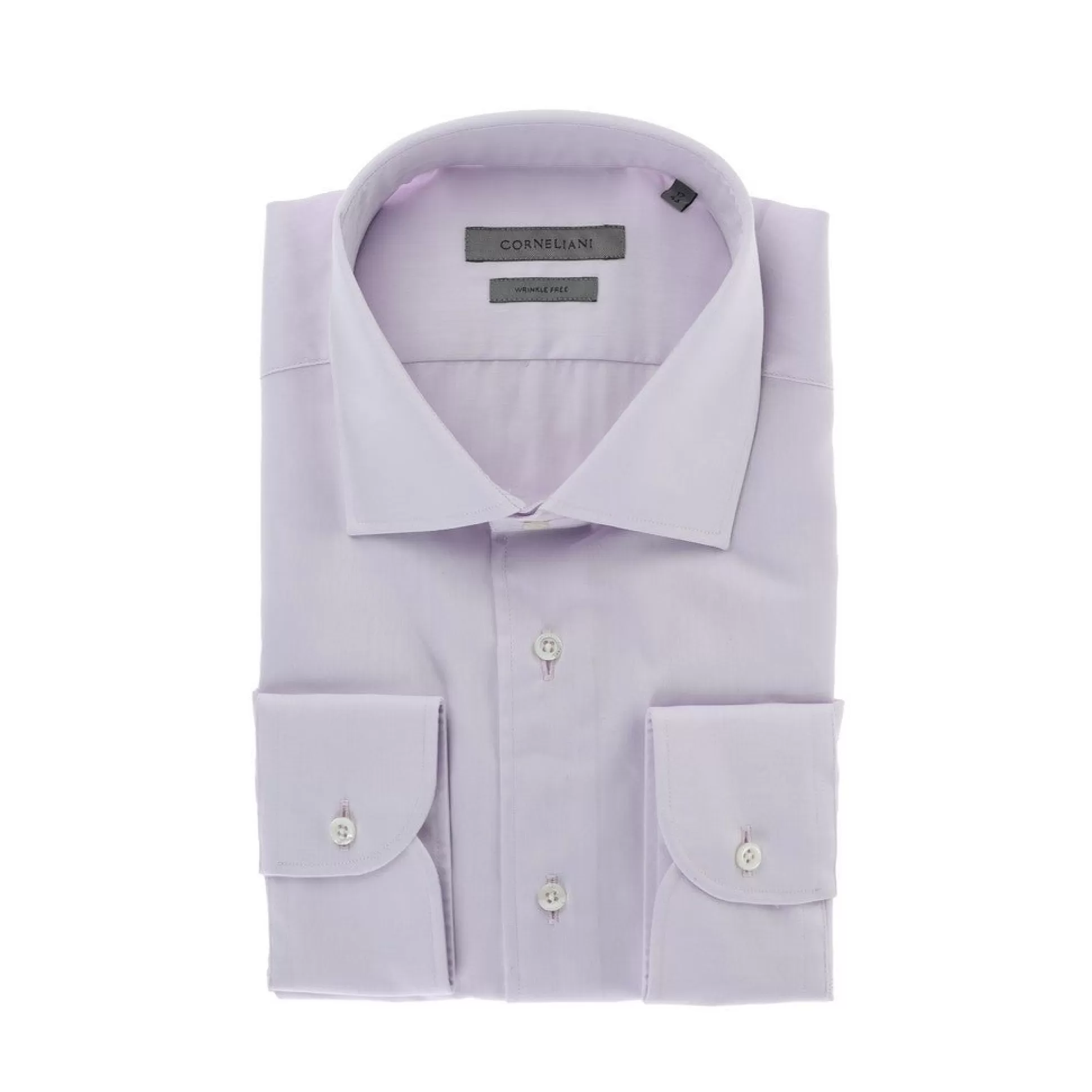 Clearance Henry Bucks CORNELIANI Wrinkle Free Twill Shirt PINK