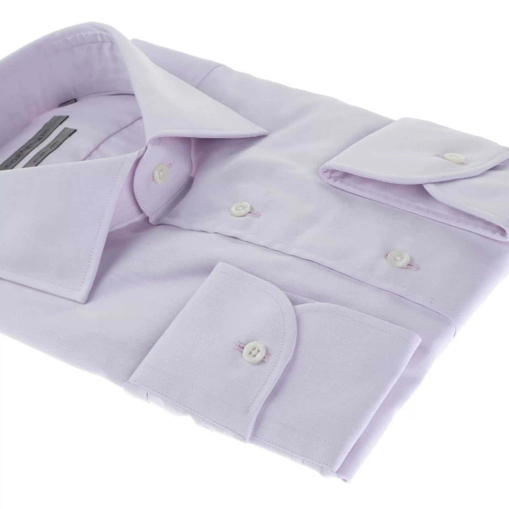 Clearance Henry Bucks CORNELIANI Wrinkle Free Twill Shirt PINK