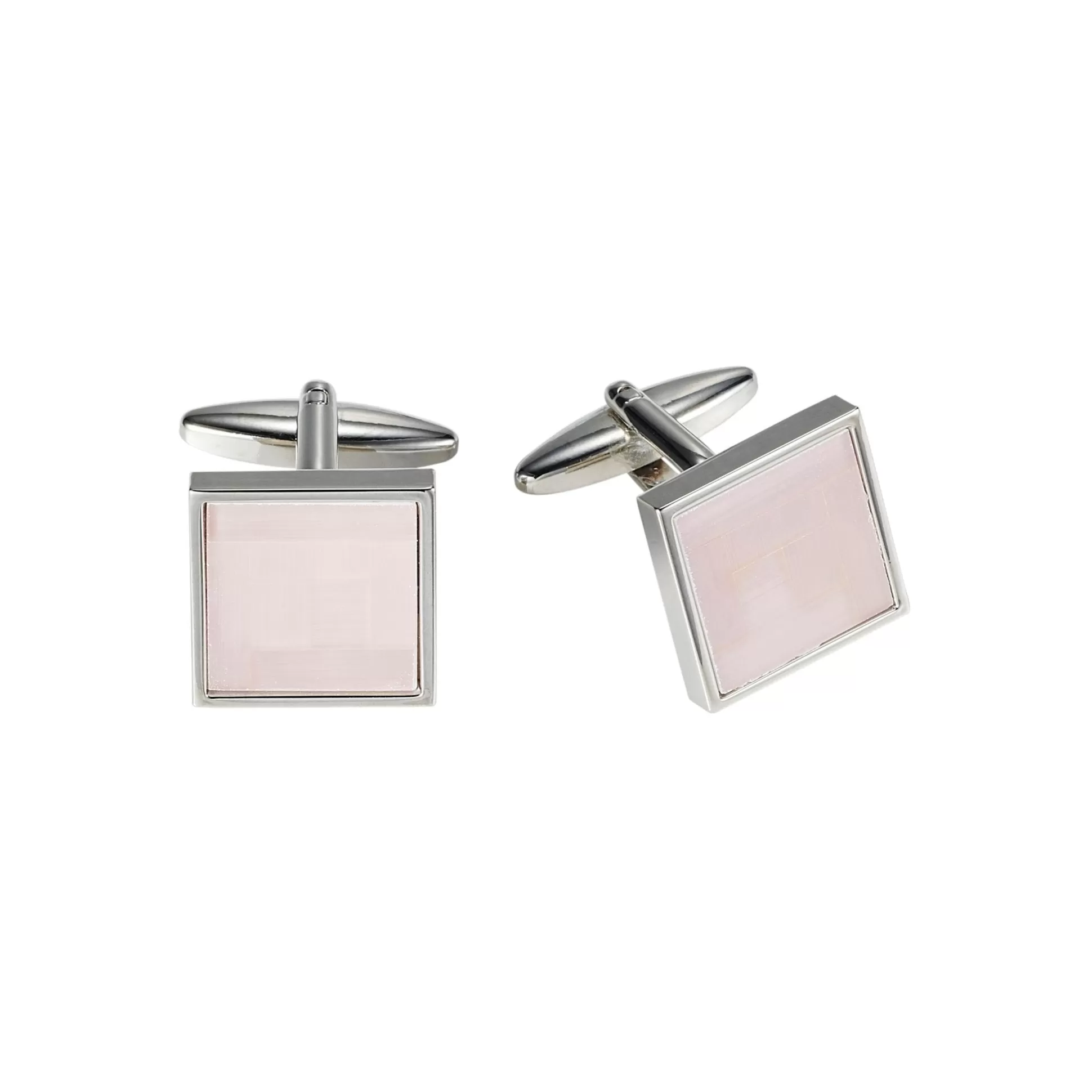 Shop Henry Bucks Cudworth Lilac Cat's Eye Cufflinks -