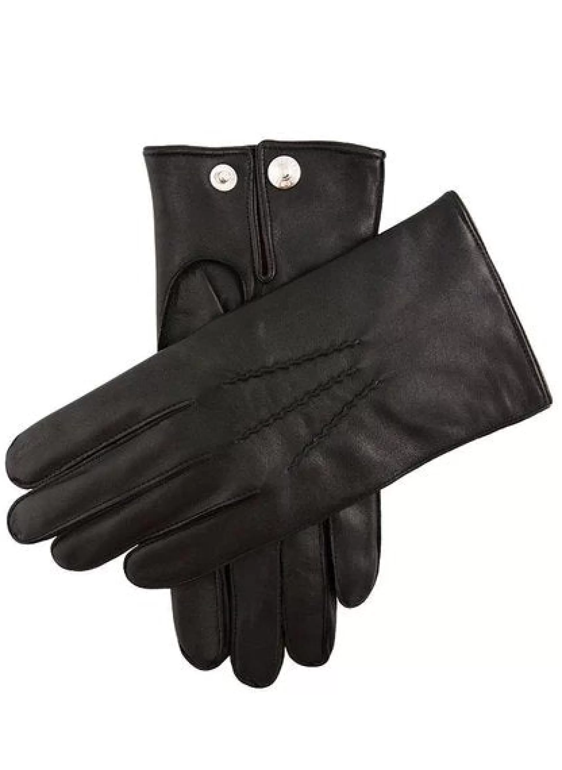 Outlet Henry Bucks DENTS Burford Dress Glove BLACK