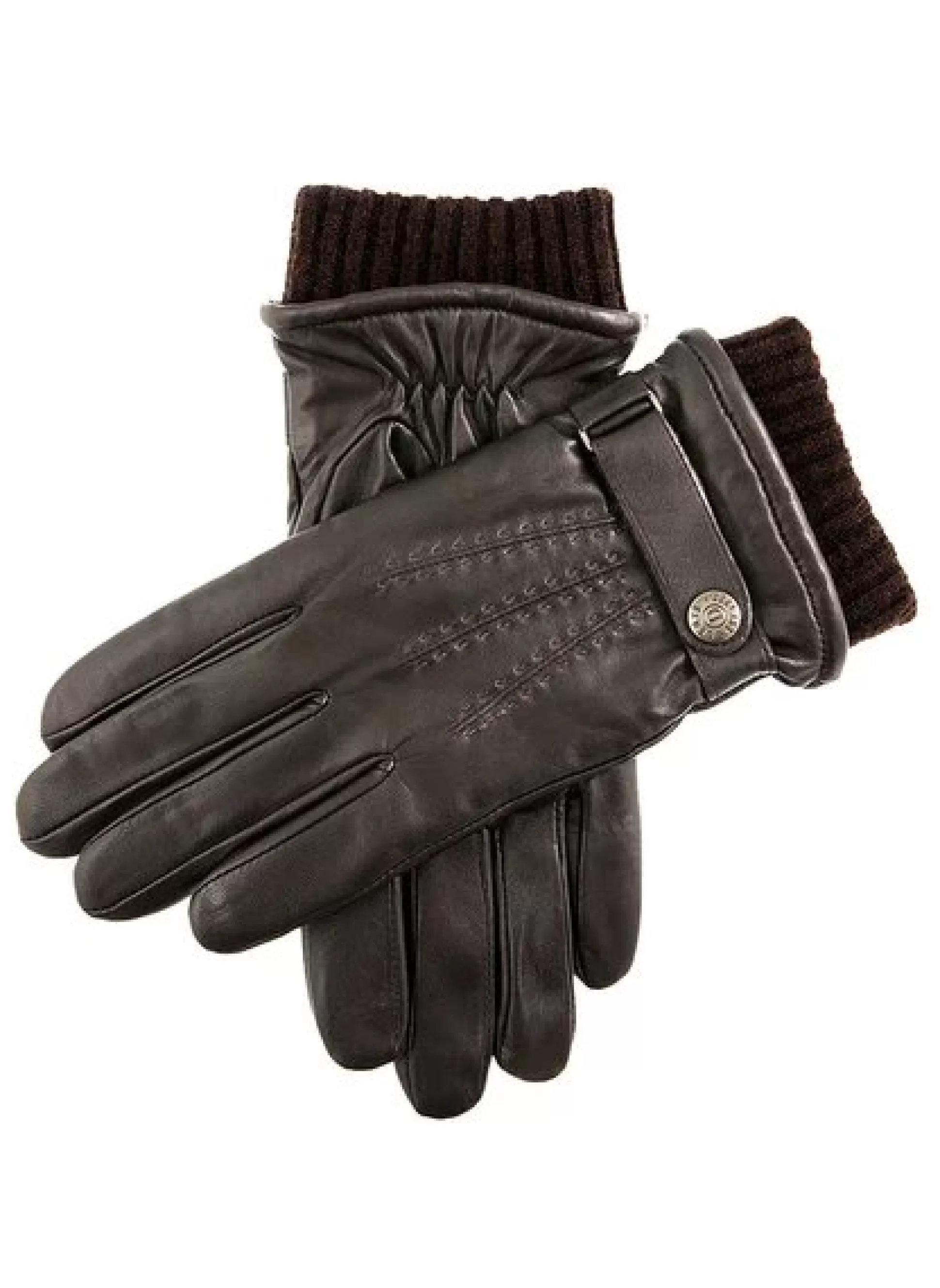 Outlet Henry Bucks DENTS Henley Gloves BROWN