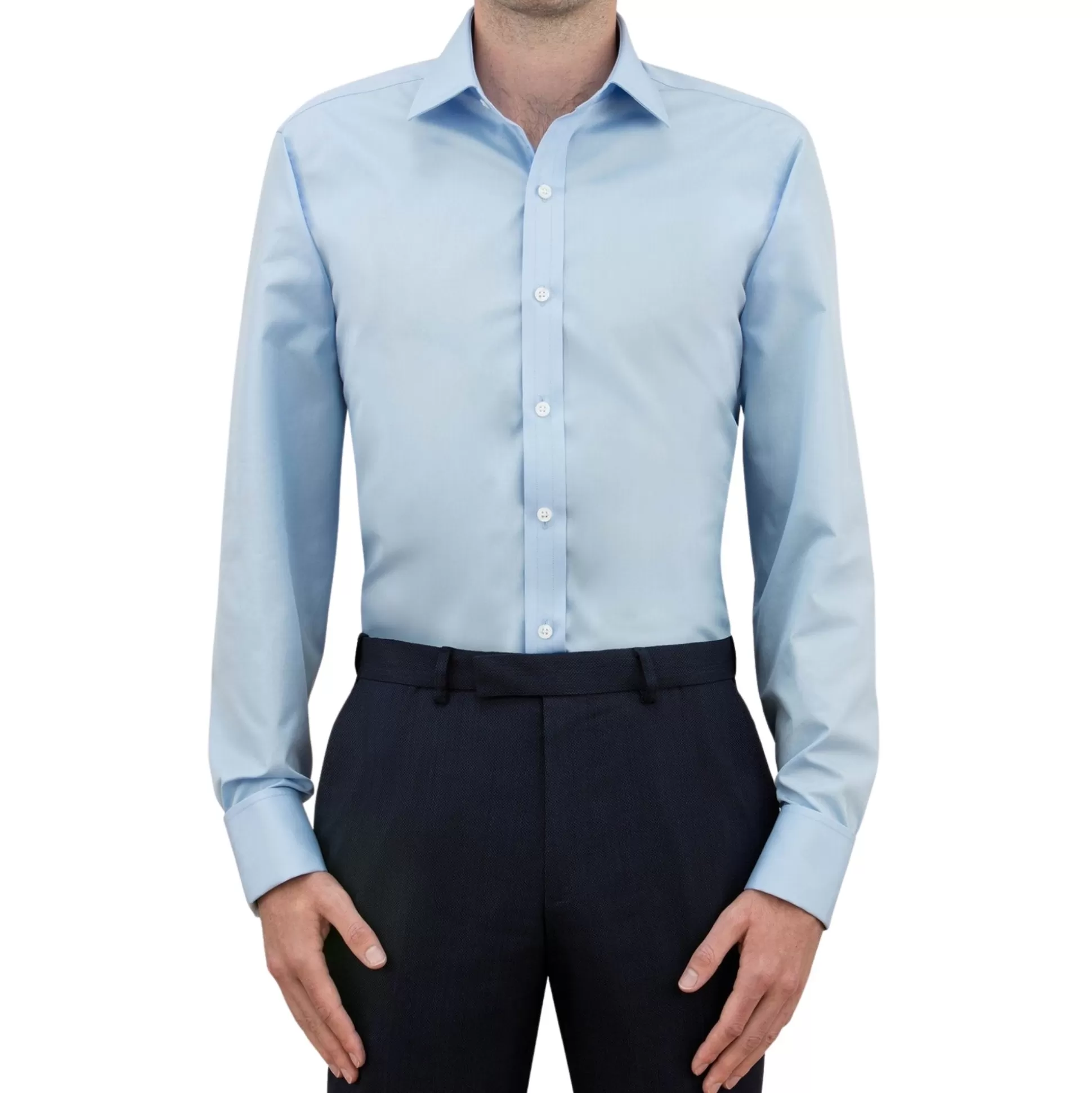 Online Henry Bucks Emma Willis Superior Cotton Shirt ICE BLUE