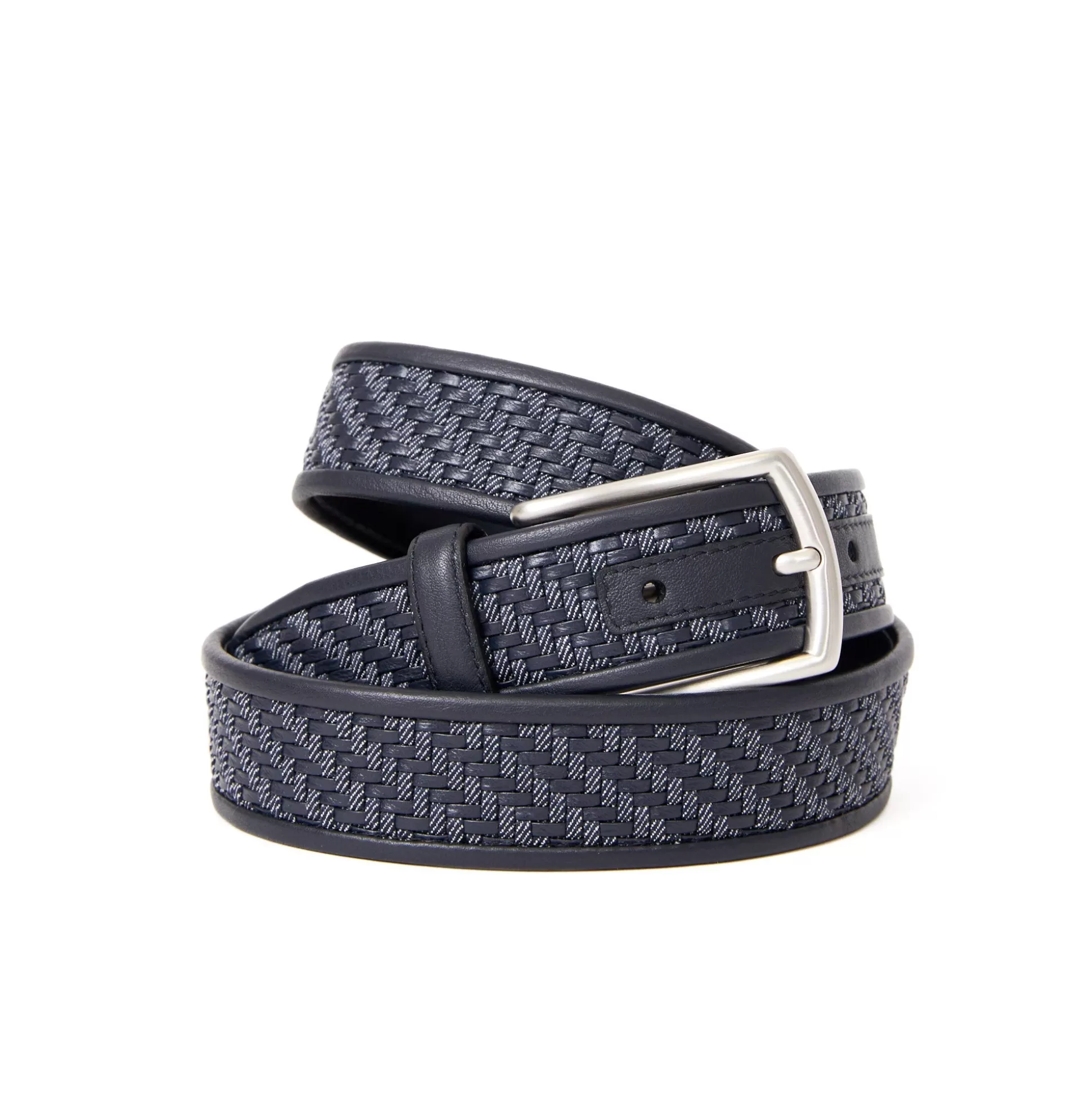 Clearance Henry Bucks ERMENEGILDO ZEGNA Pelletessuta™ Belt BLACK