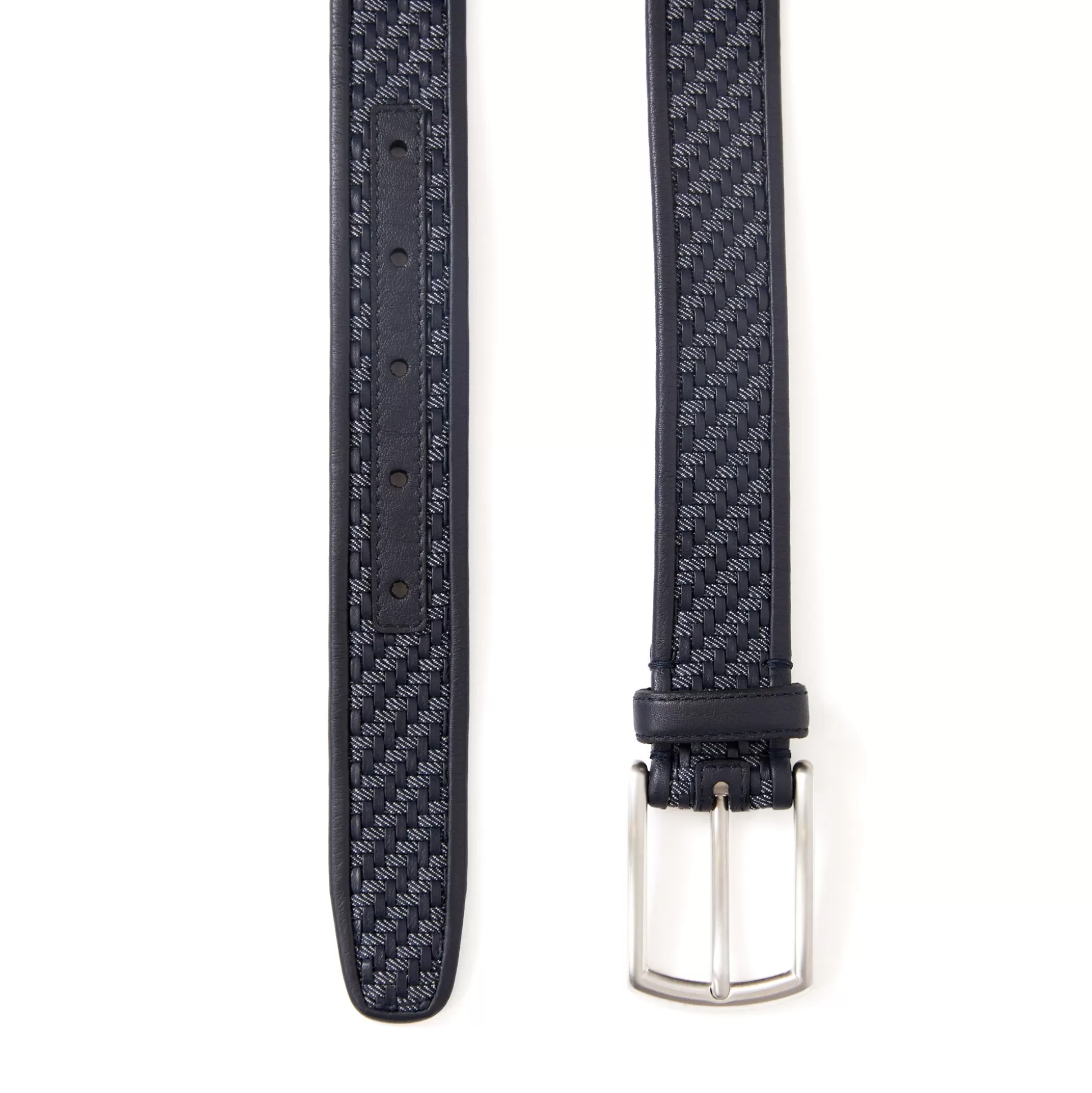 Clearance Henry Bucks ERMENEGILDO ZEGNA Pelletessuta™ Belt BLACK