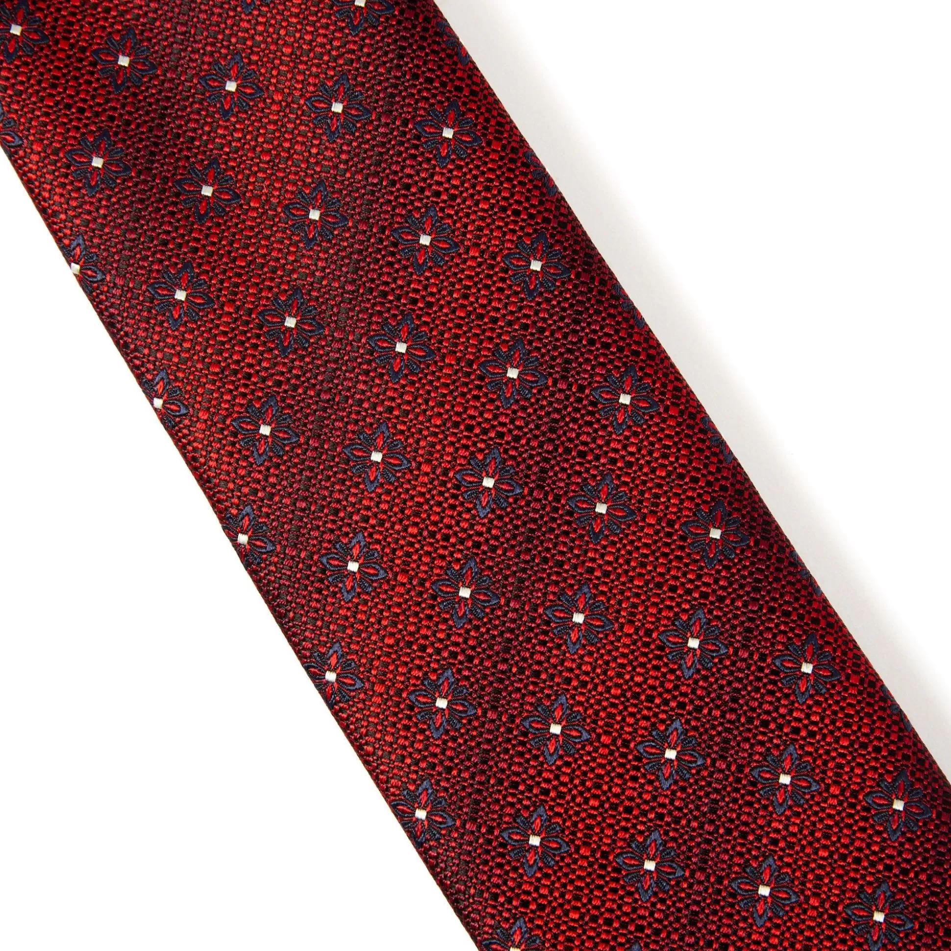 Fashion Henry Bucks ERMENEGILDO ZEGNA Printed Degrade Tie DARK RED