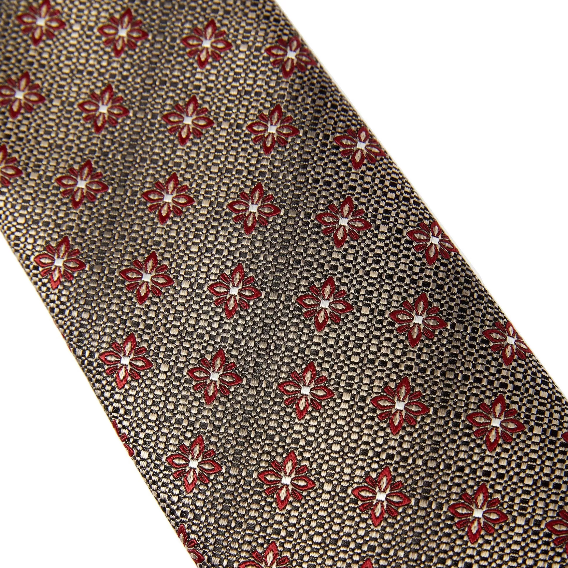 Flash Sale Henry Bucks ERMENEGILDO ZEGNA Printed Degrade Tie TAUPE