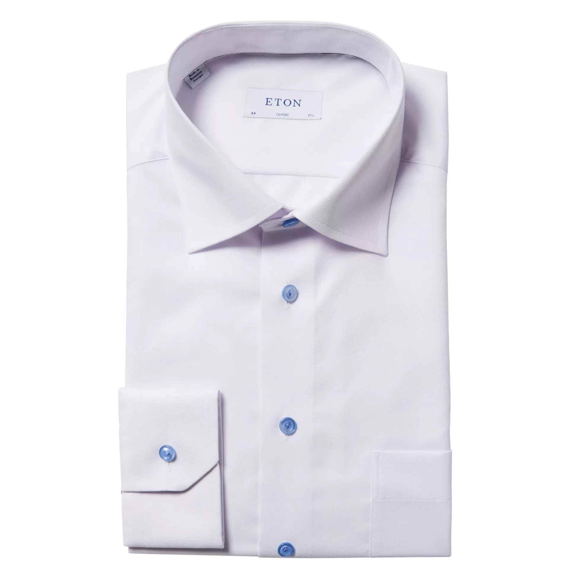 Cheap Henry Bucks ETON Cutaway Long Sleeve Shirt Single Cuff Classic Fit WHITE WHITE SC-CLASSIC FIT