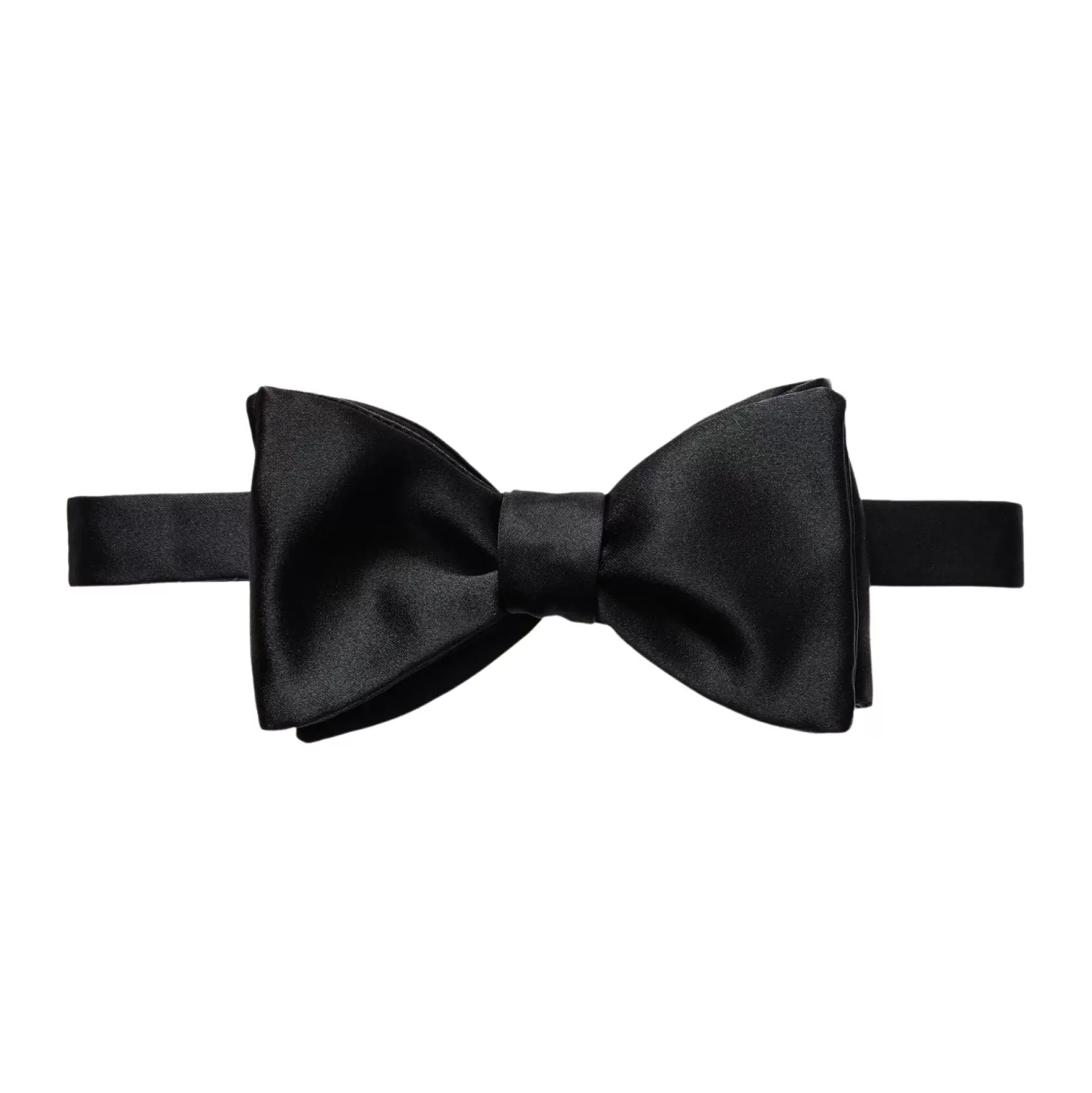 Hot Henry Bucks ETON Self Tied Silk Bow Tie BLACK