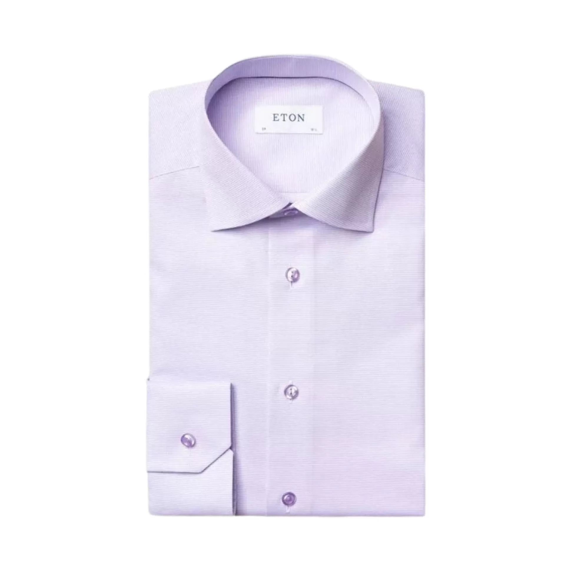 Hot Henry Bucks ETON Twill Long Sleeve Shirt SC Contemporary Fit MID PURPLE MID PURPLE SC-CONTEMPORARY FIT